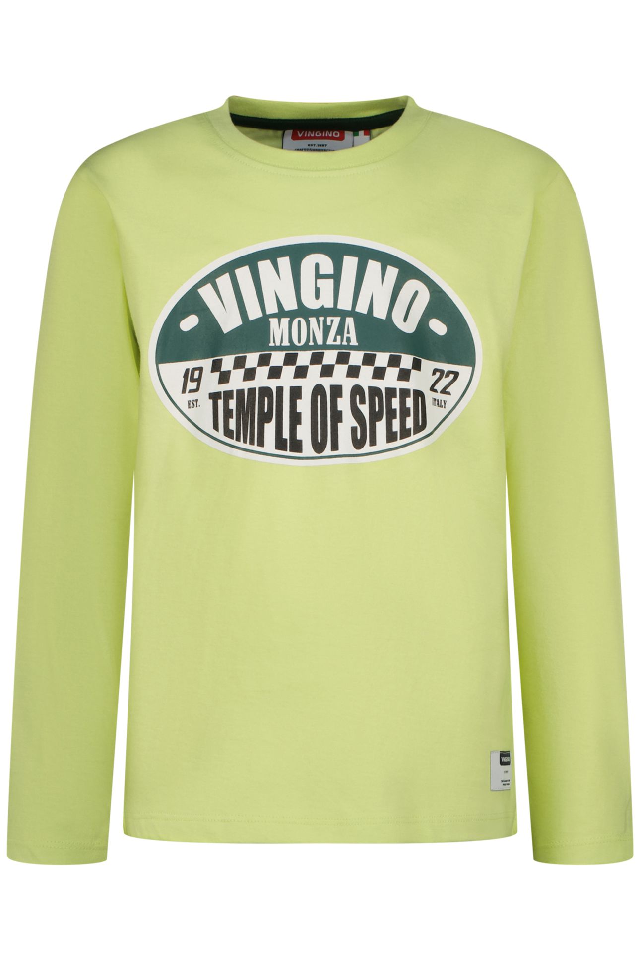 BOYS JACING T-SHIRT KEY LIME 1