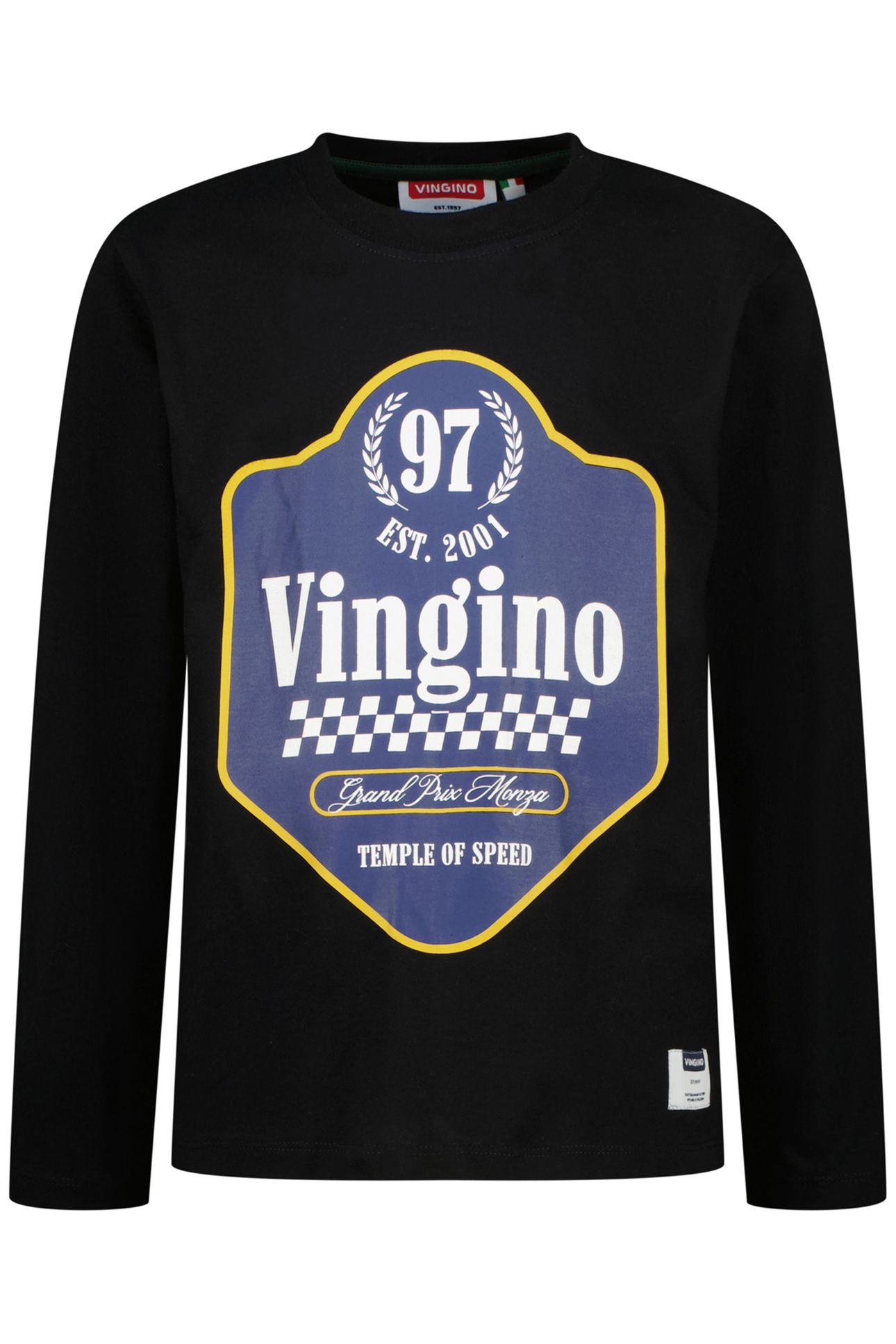 BOYS JACING T-SHIRT DEEP BLACK 1