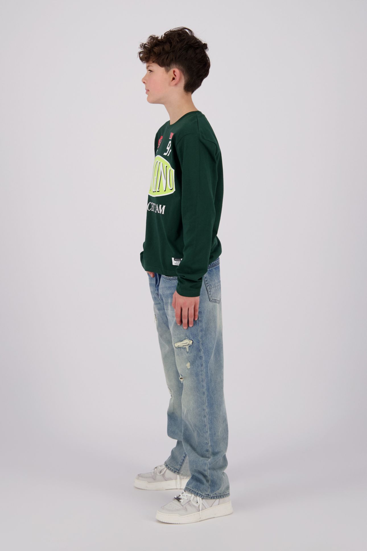 BOYS JACING T-SHIRT RACING GREEN 5