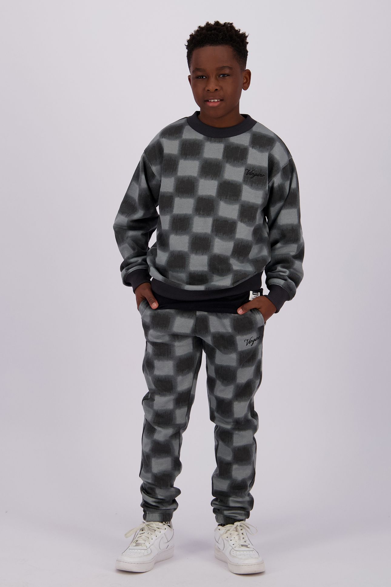 BOYS NACKERD SWEATER DEEP BLACK 1
