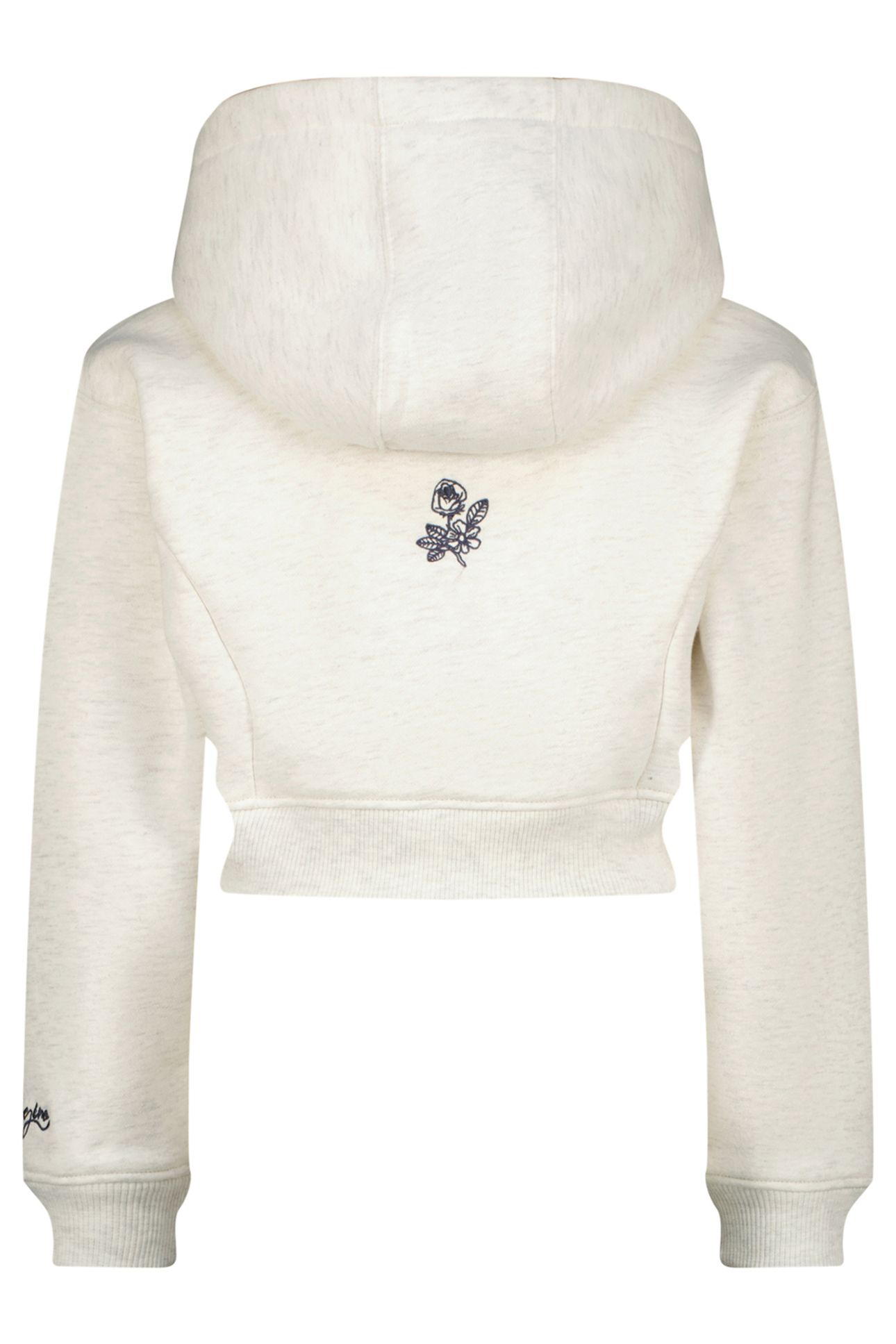 GIRLS NIMMIE HOODY LIGHT GREY MELEE 2