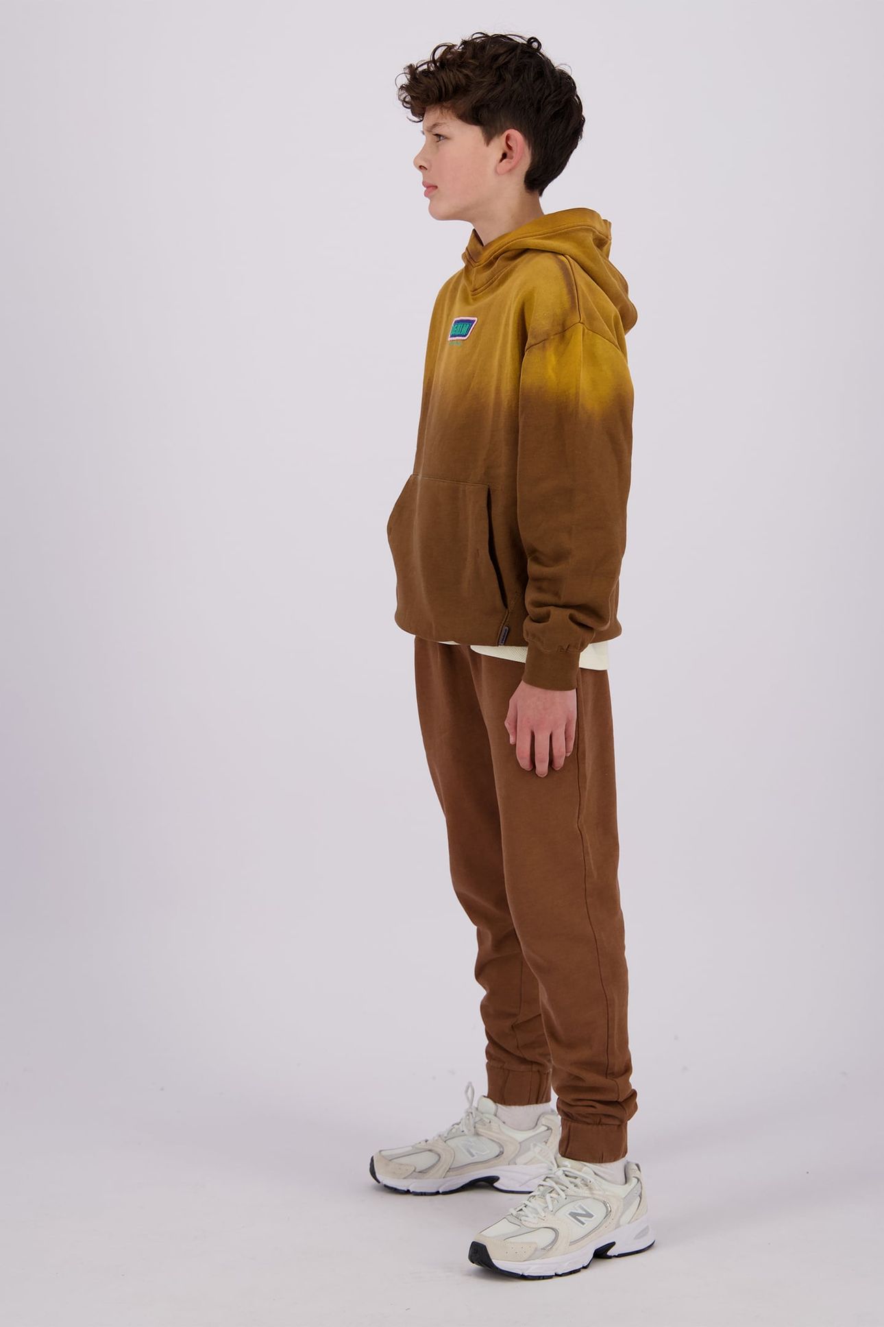 BOYS NYX SWEATER BEAN BROWN 5