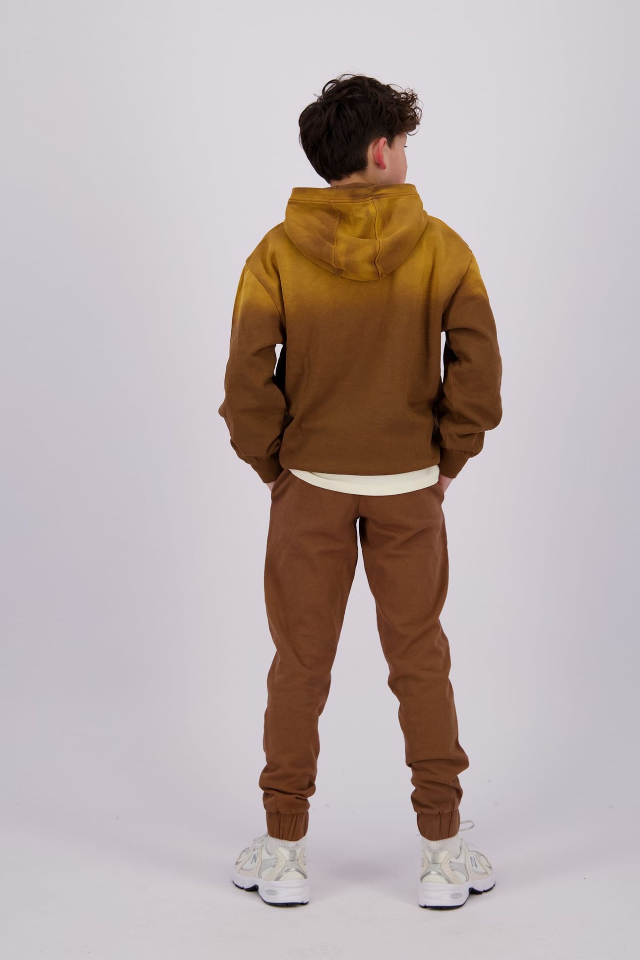 BOYS NYX SWEATER BEAN BROWN 2