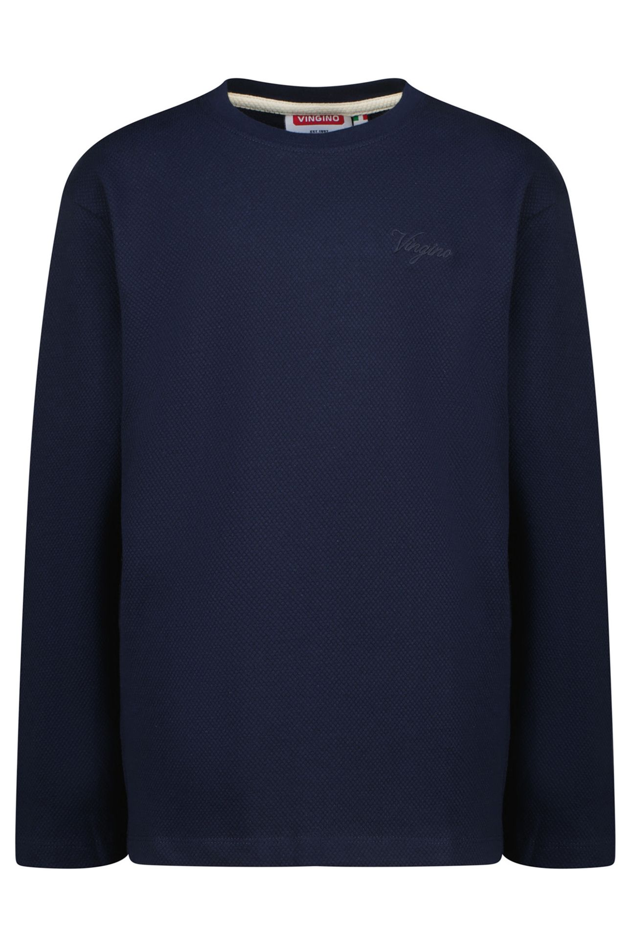 BOYS BASIC TEE T-SHIRT DARK BLUE 1