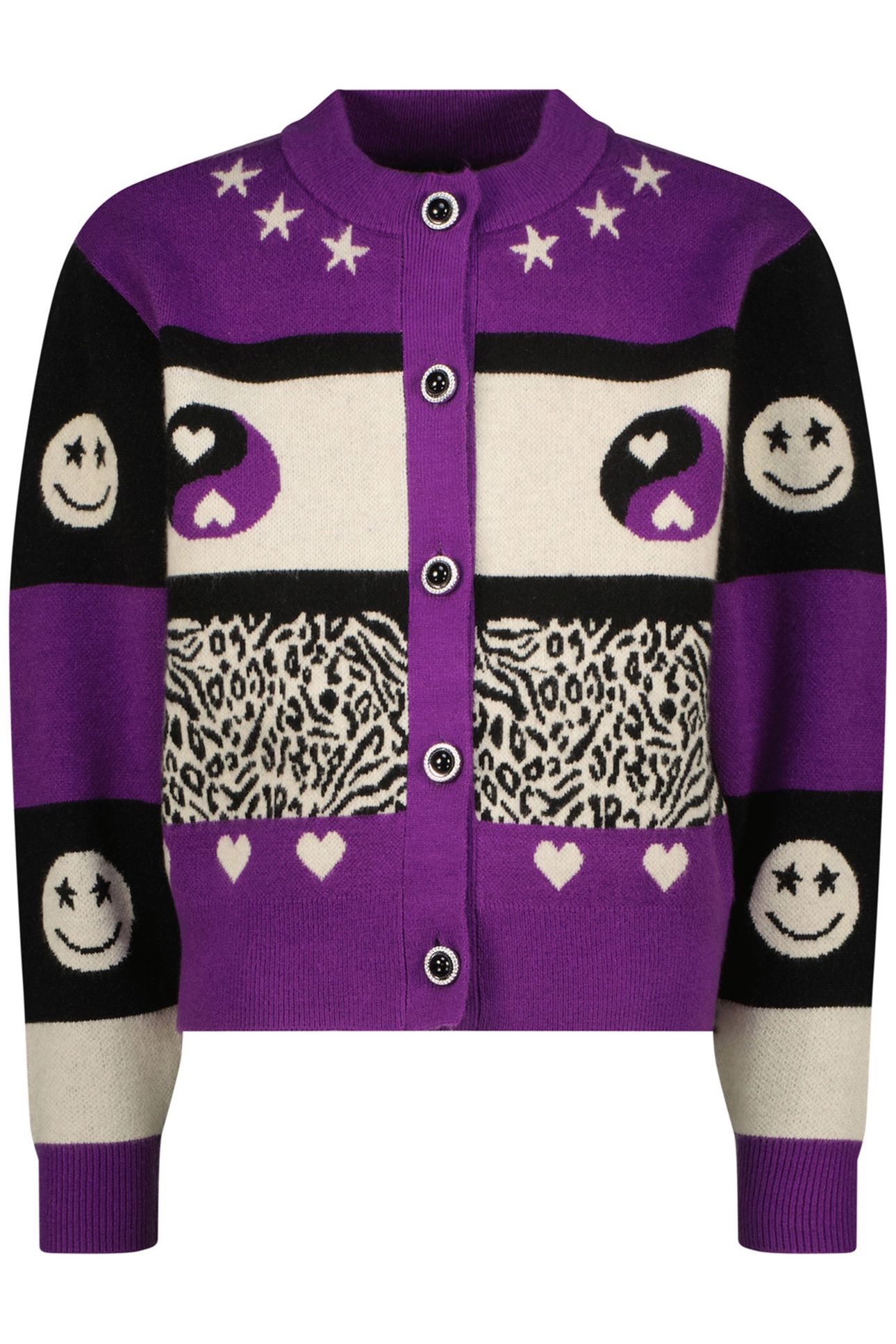 GIRLS MINDY VEST MULTICOLOR PURPLE 3