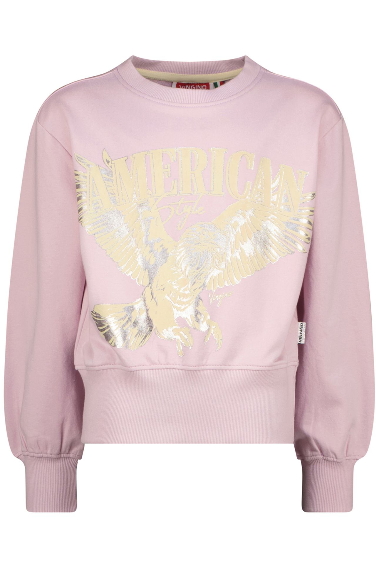GIRLS NYDRA SWEATER GREY LILAC 3