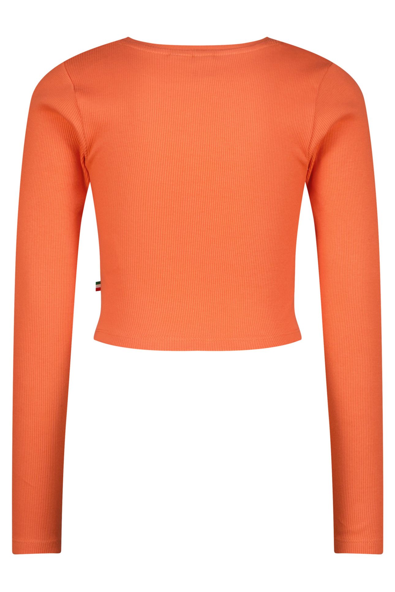 GIRLS G-BASIC-RIB LONGSLEEVE T-SHIRT FRESH CORAL 2