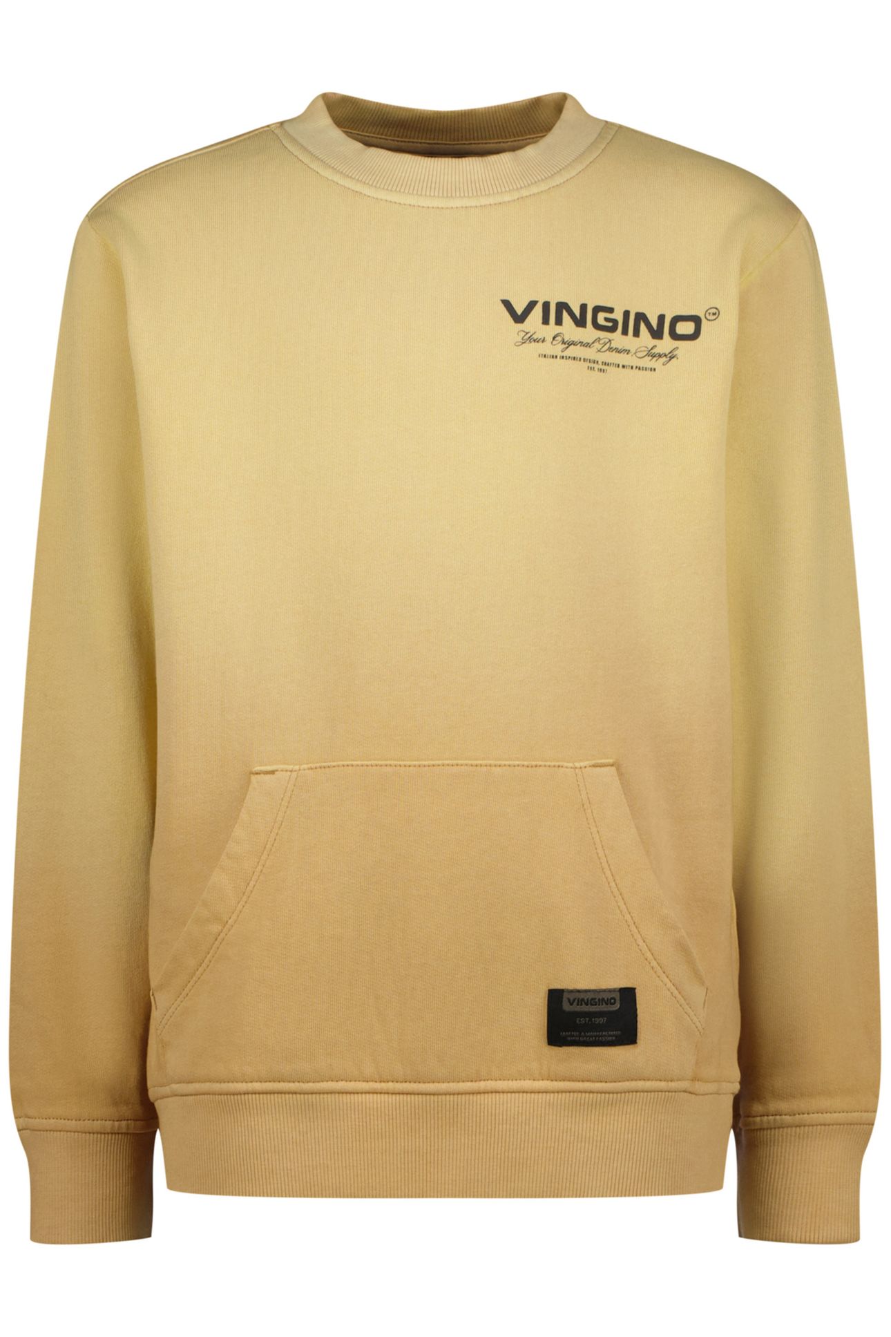 BOYS NADIENT SWEATER LATTE SAND 1