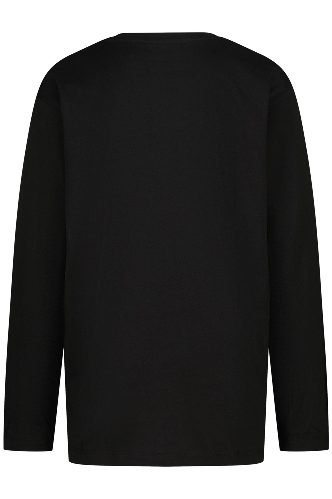 BOYS BASIC LOGO TEE T-SHIRT DEEP BLACK 2