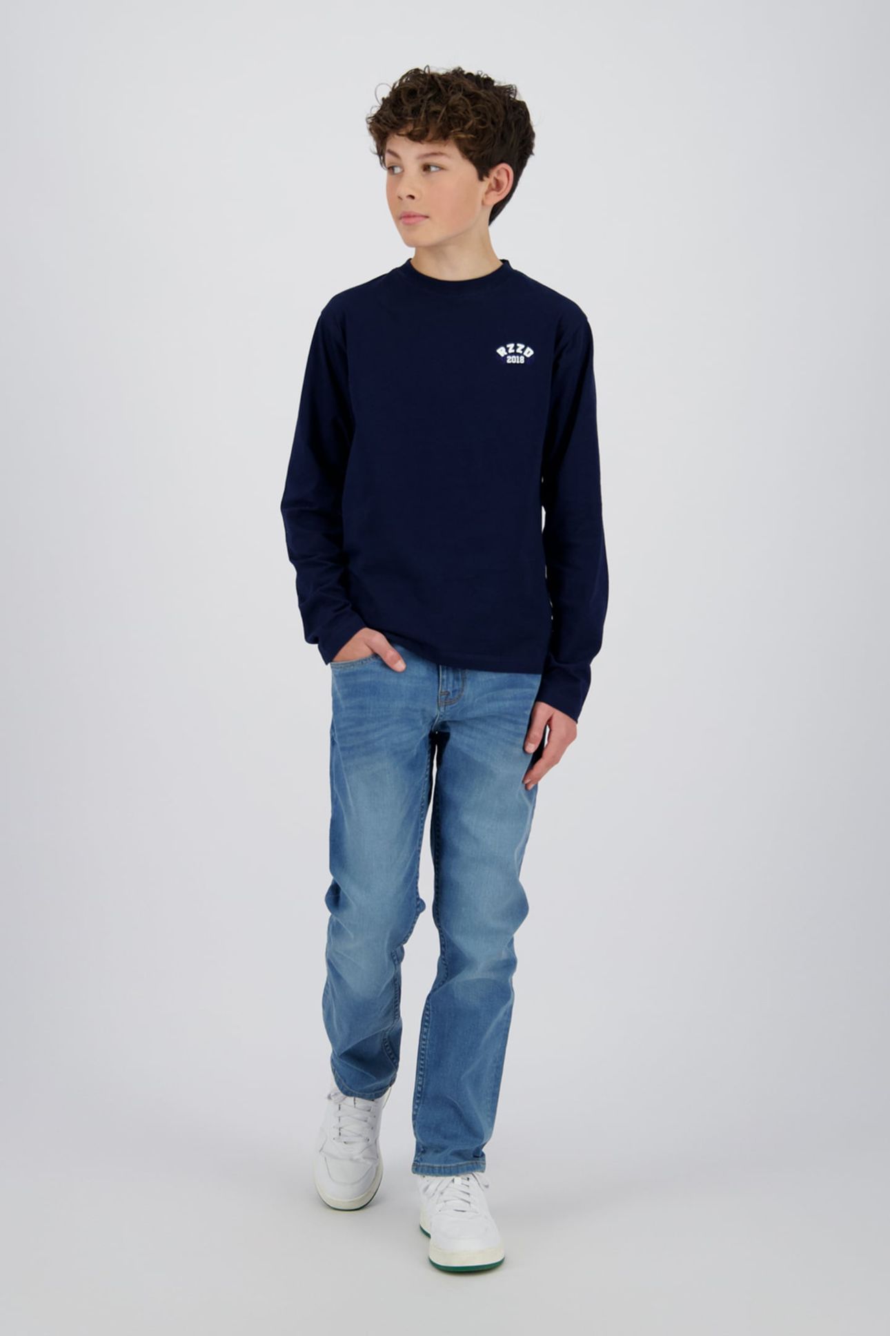 BALTIMORE JEANS BOYS MID BLUE STONE 1