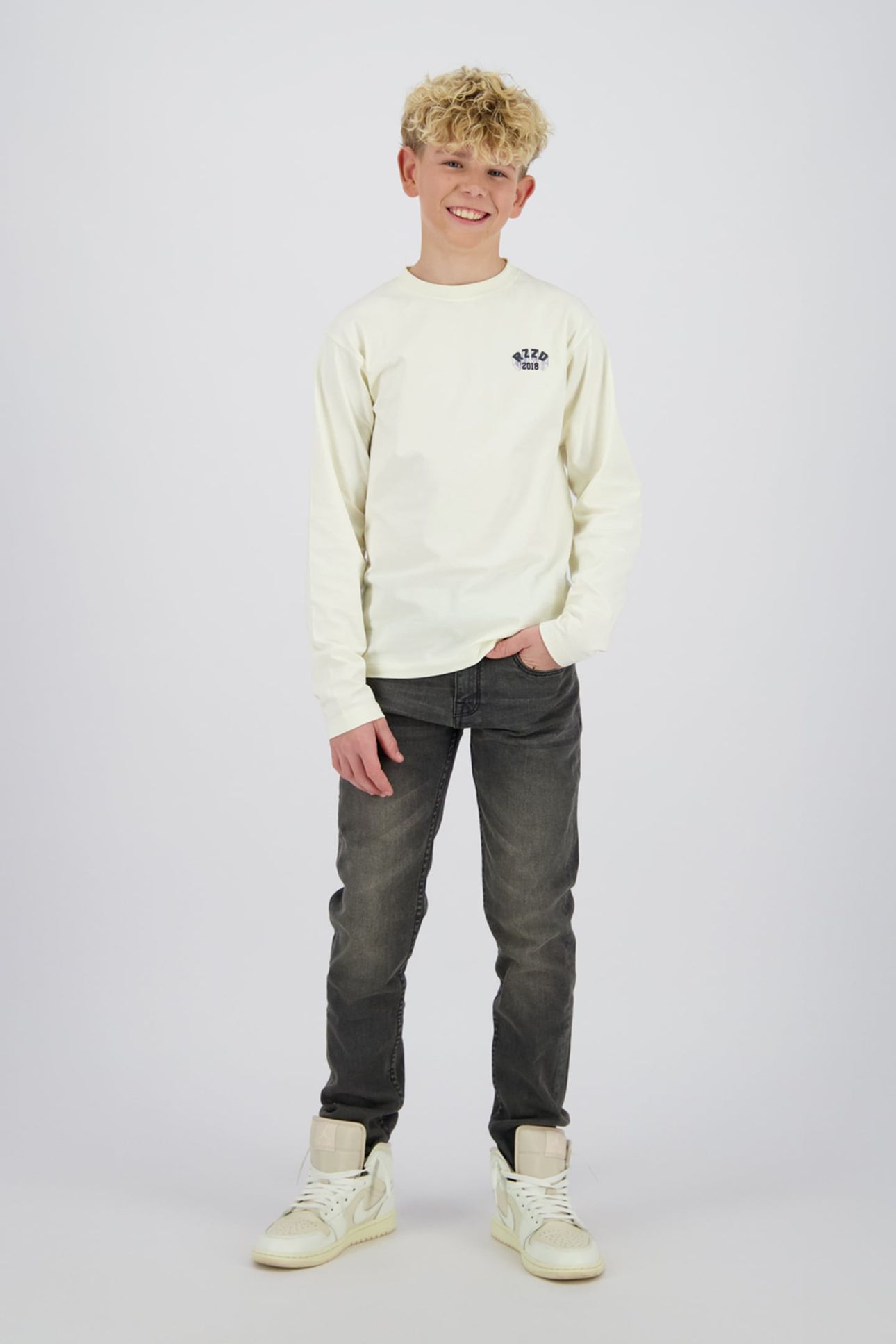 BALTIMORE JEANS BOYS VINTAGE GREY 1