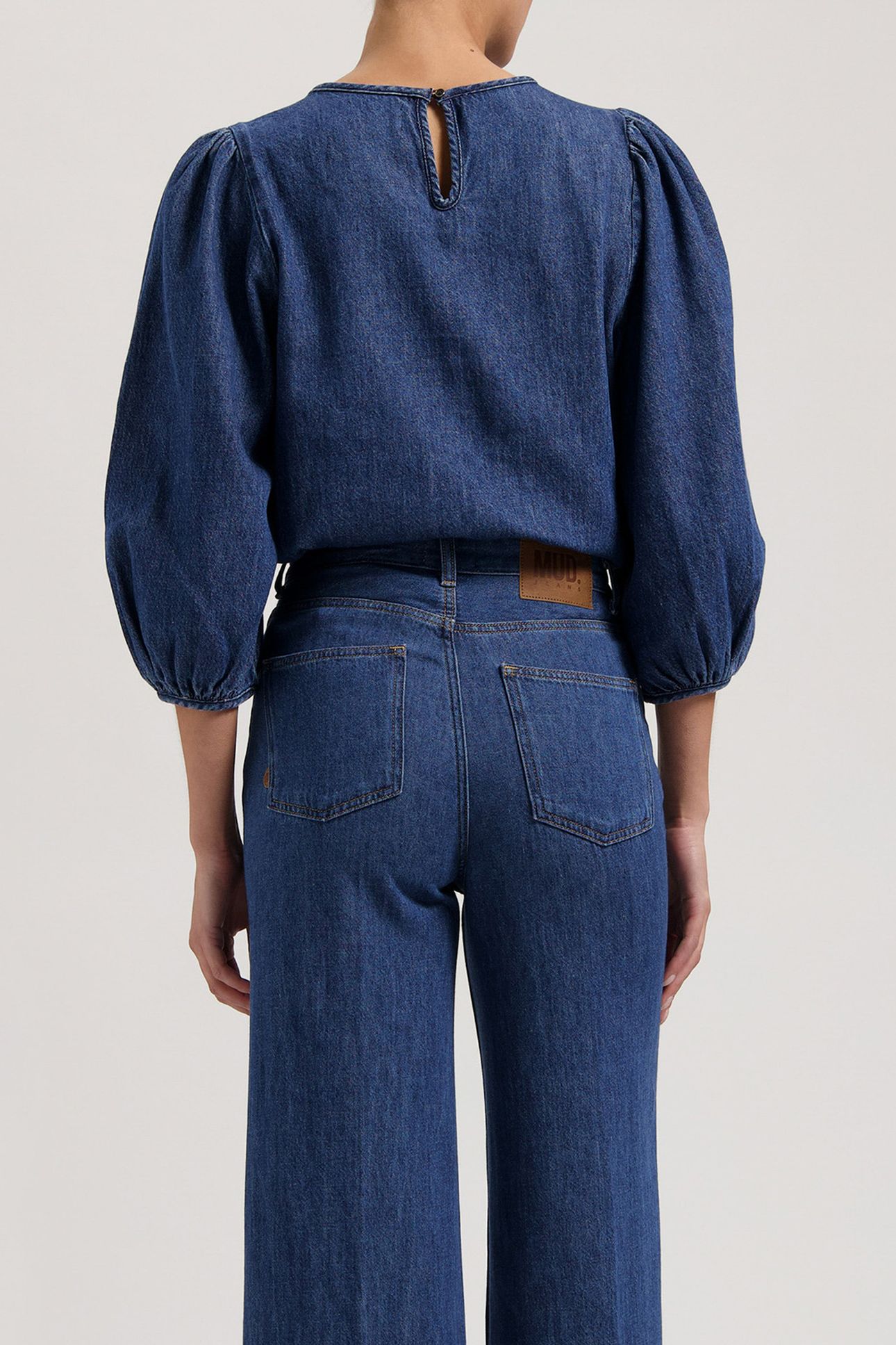 GLORIA SHIRT STONE INDIGO 2