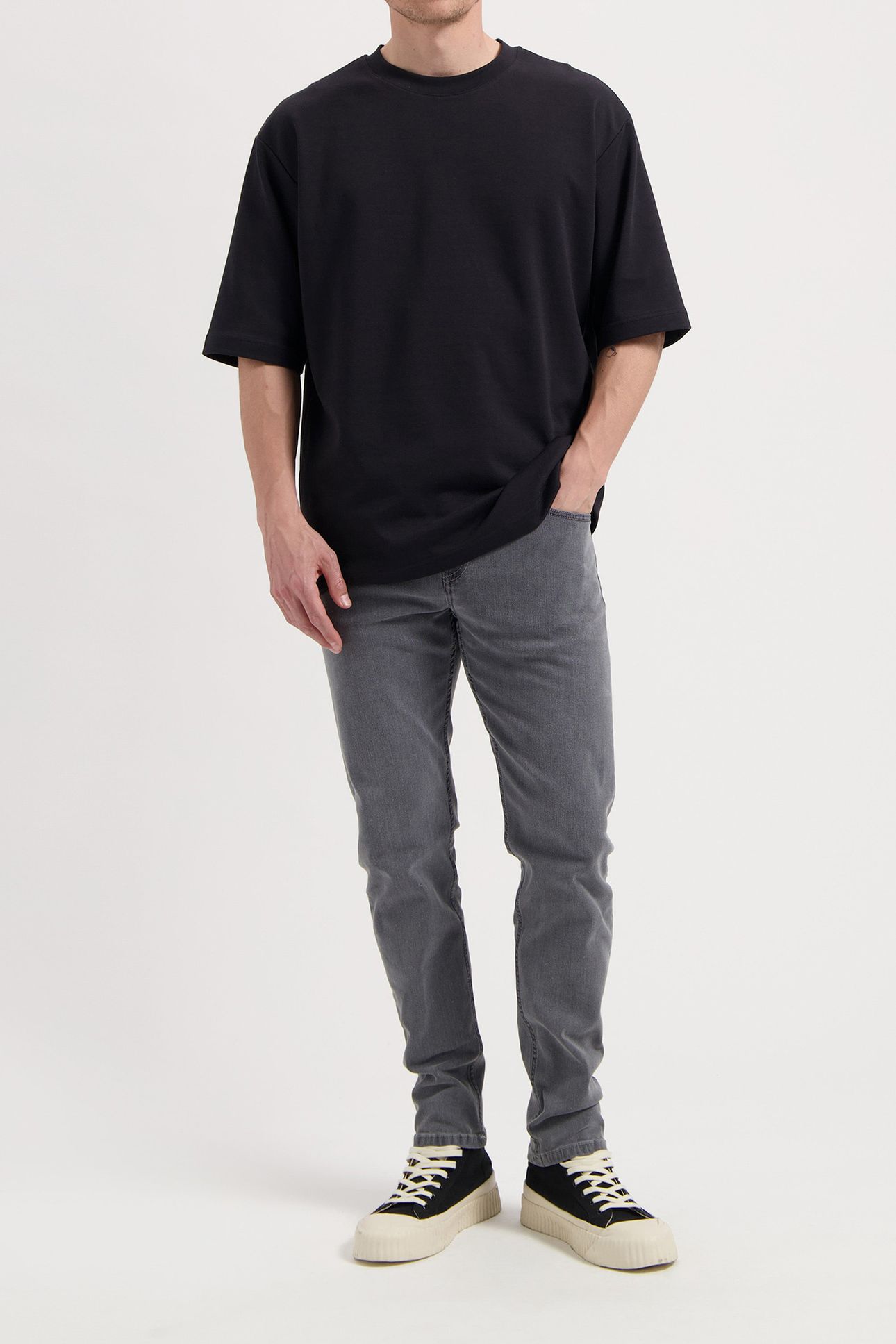 RICK MID SLIM LIGHT GREY 3