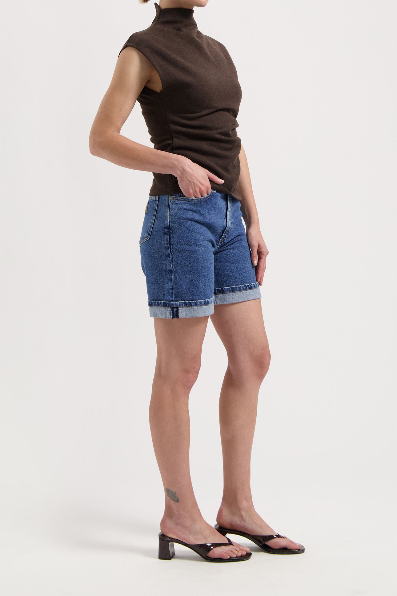 LUNA MID SHORT STONE VINTAGE 5