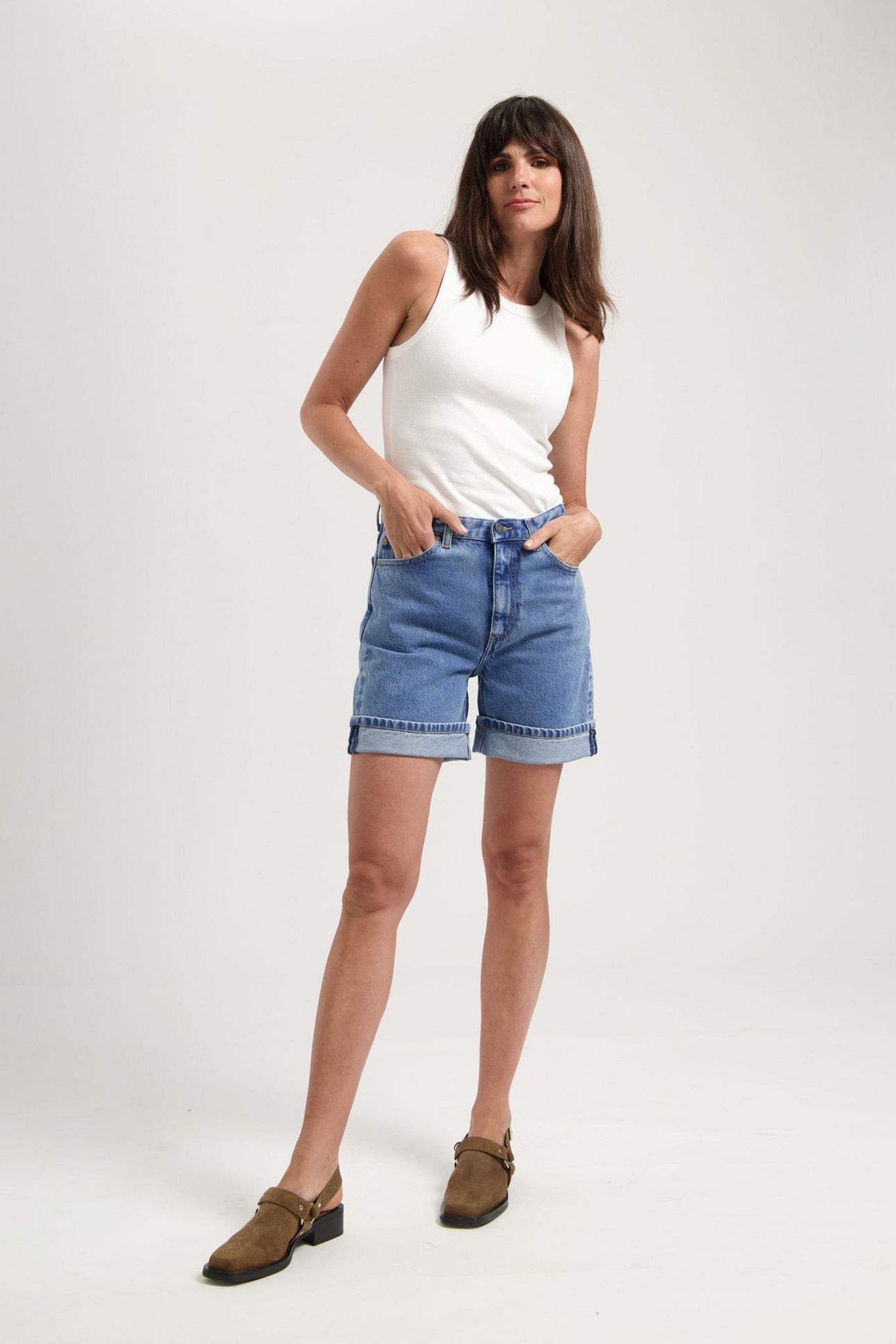 LUNA MID SHORT STONE VINTAGE 6
