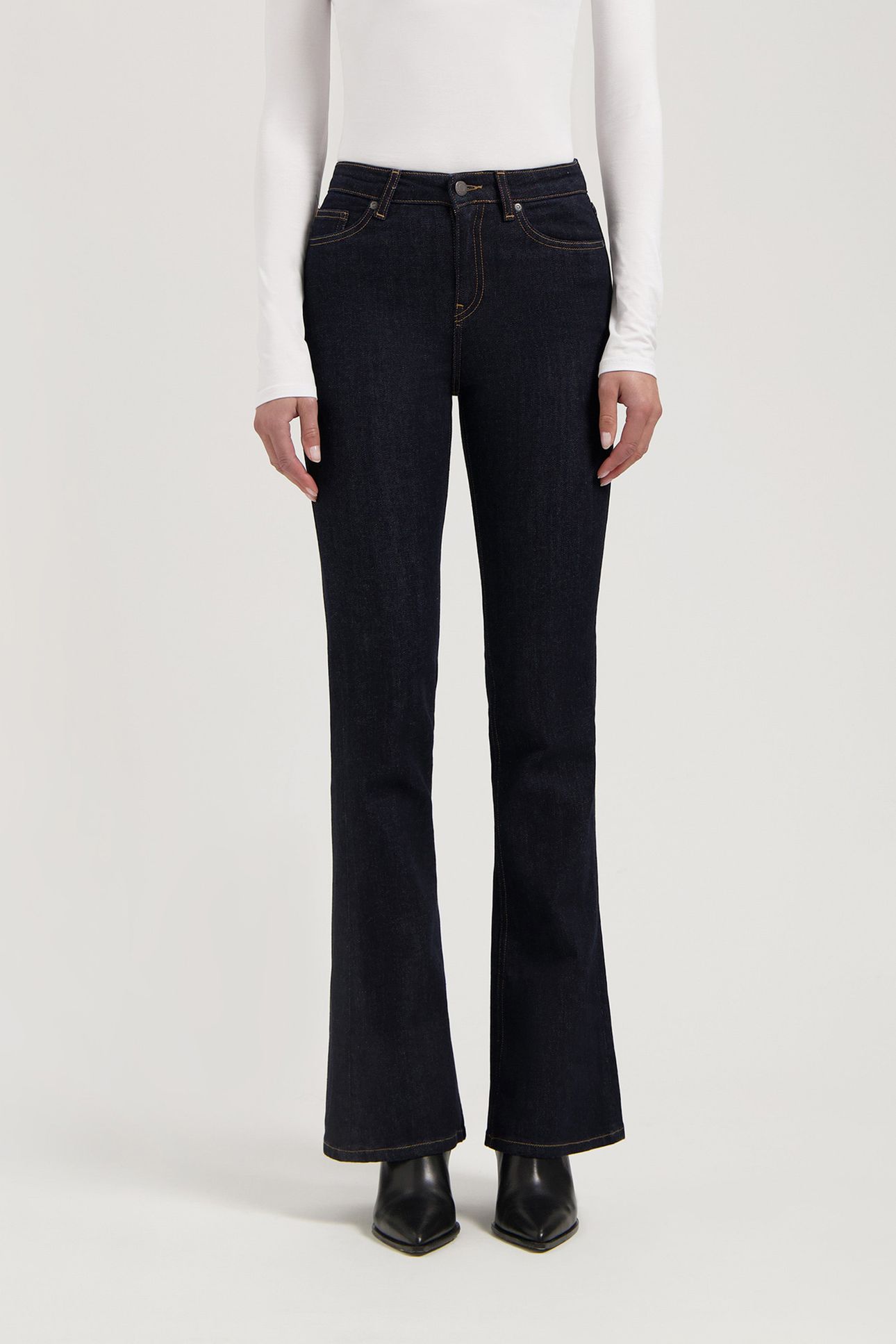 ISY HIGH FLARED STRONG BLUE 1