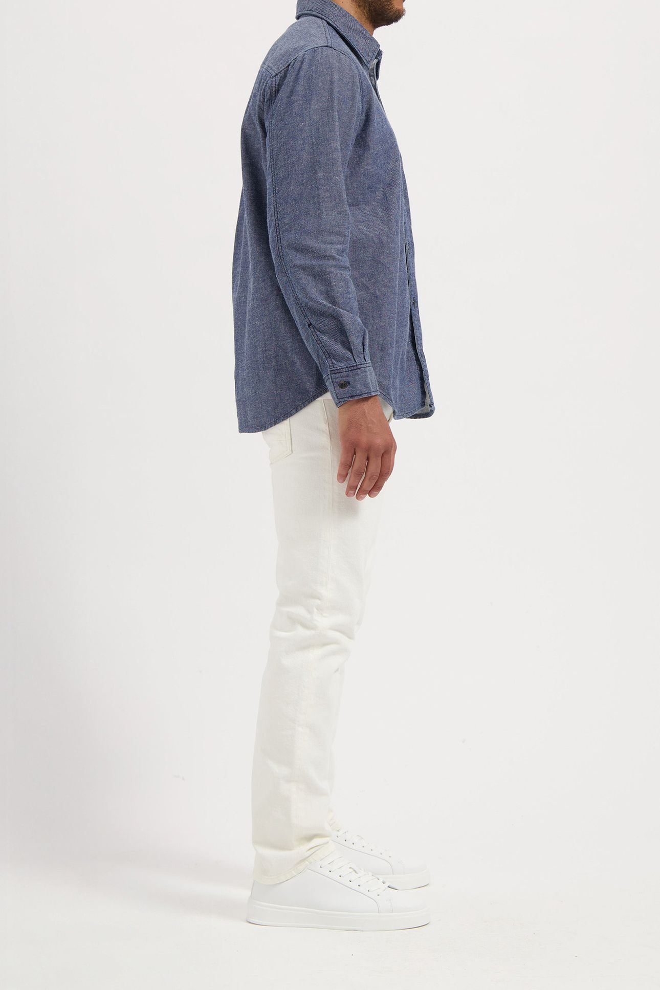 CHRIS DENIM SHIRT MEDIUM STONE 4
