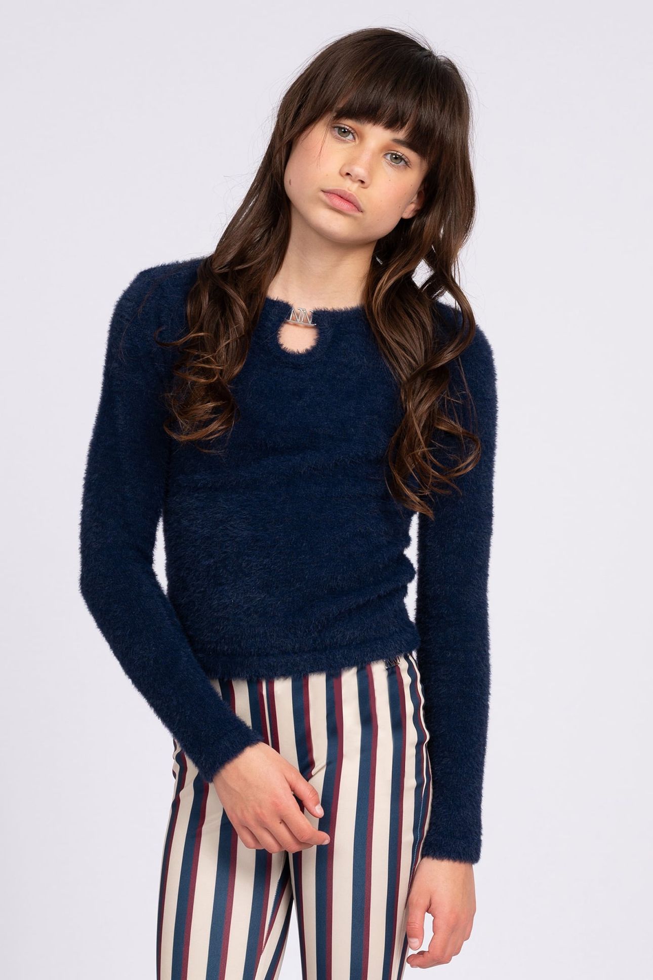 OMARA PULLOVER ROYAL BLUE 1