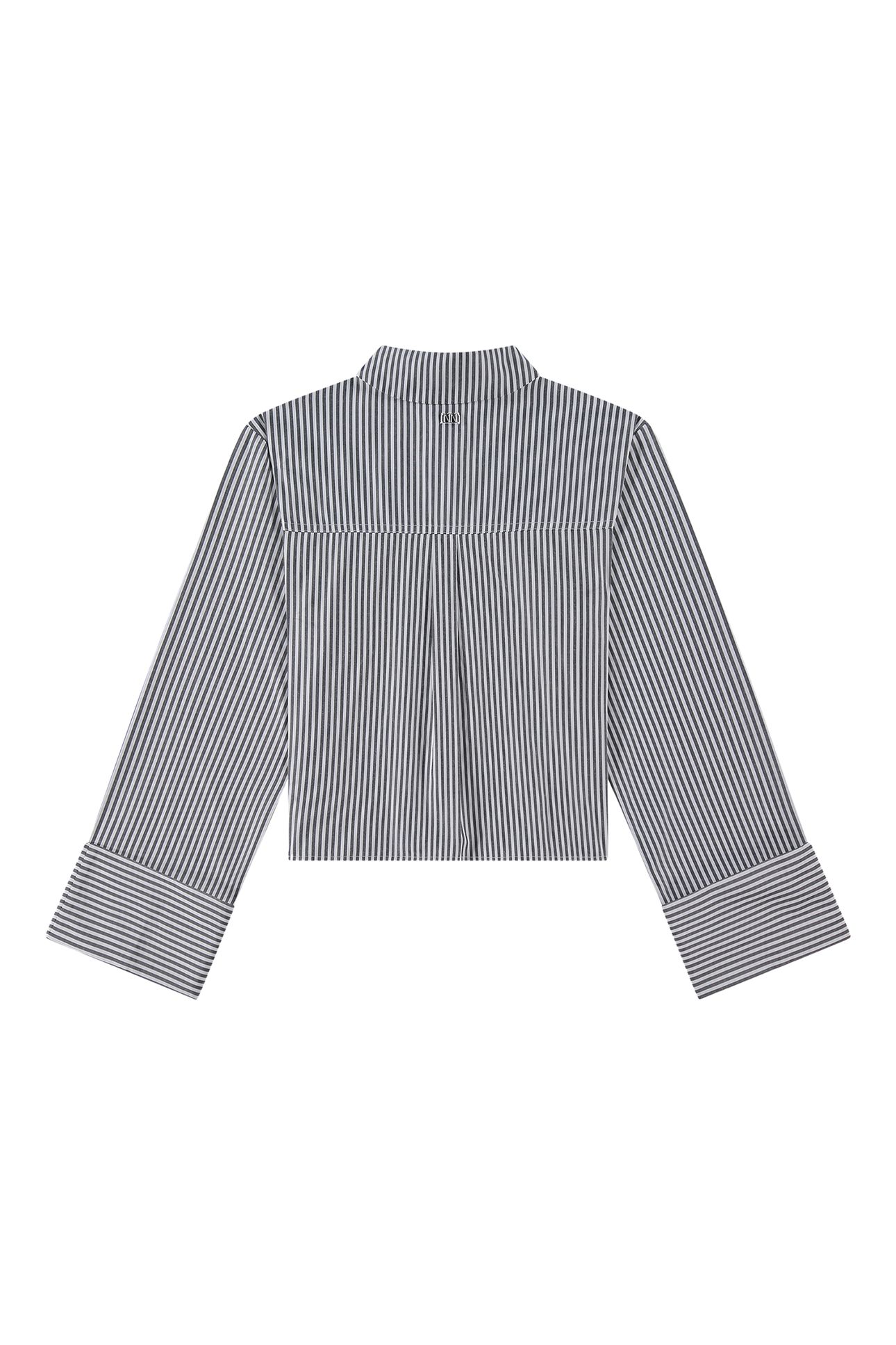 NOMI BLOUSE BLACK/OFF WHITE 3