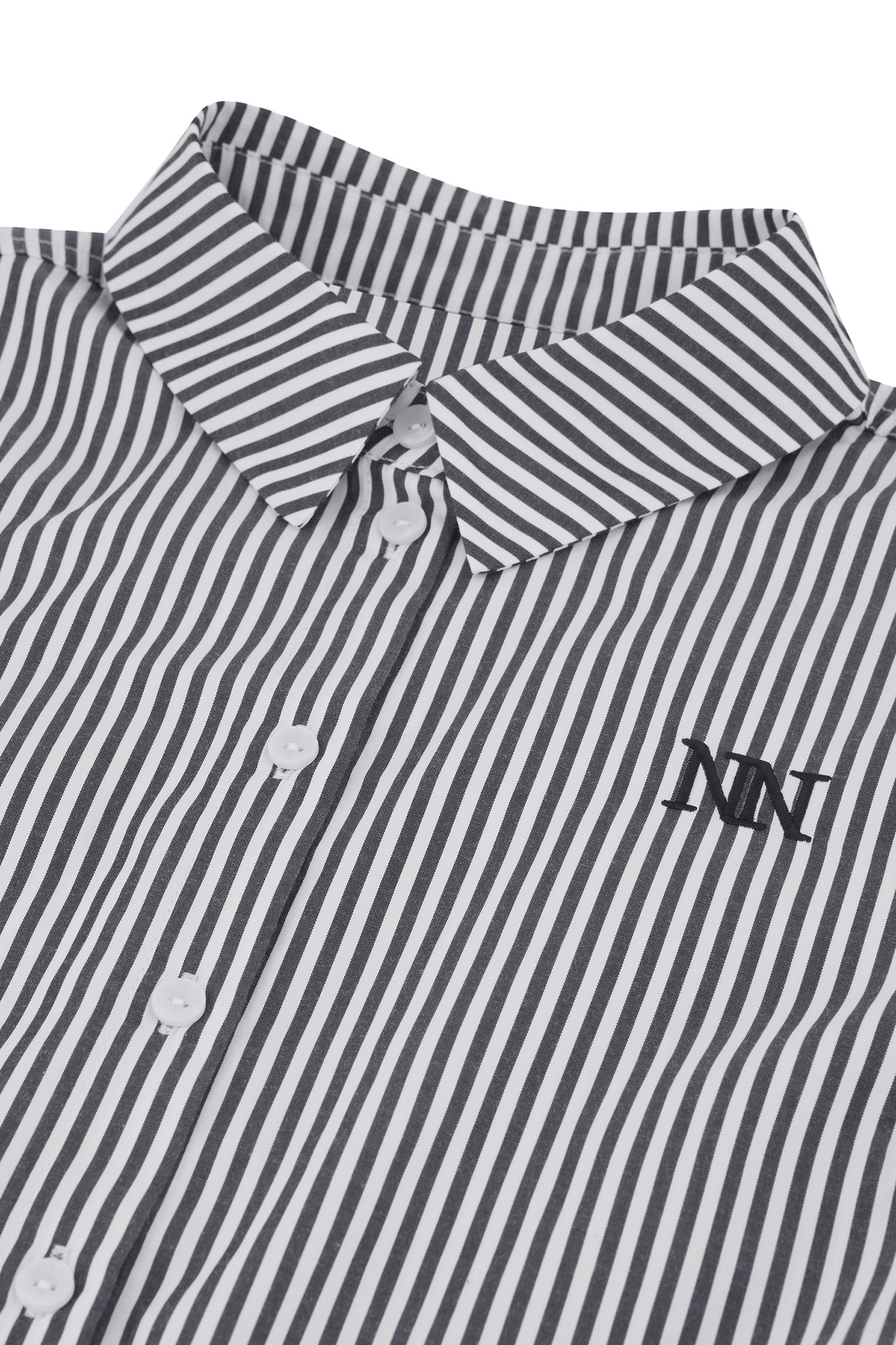 NOMI BLOUSE BLACK/OFF WHITE 4