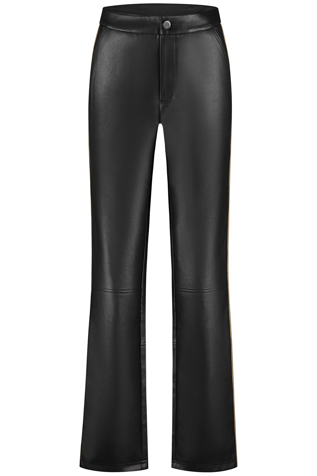 HYDRA PU PANTS BLACK/CARAMEL 1