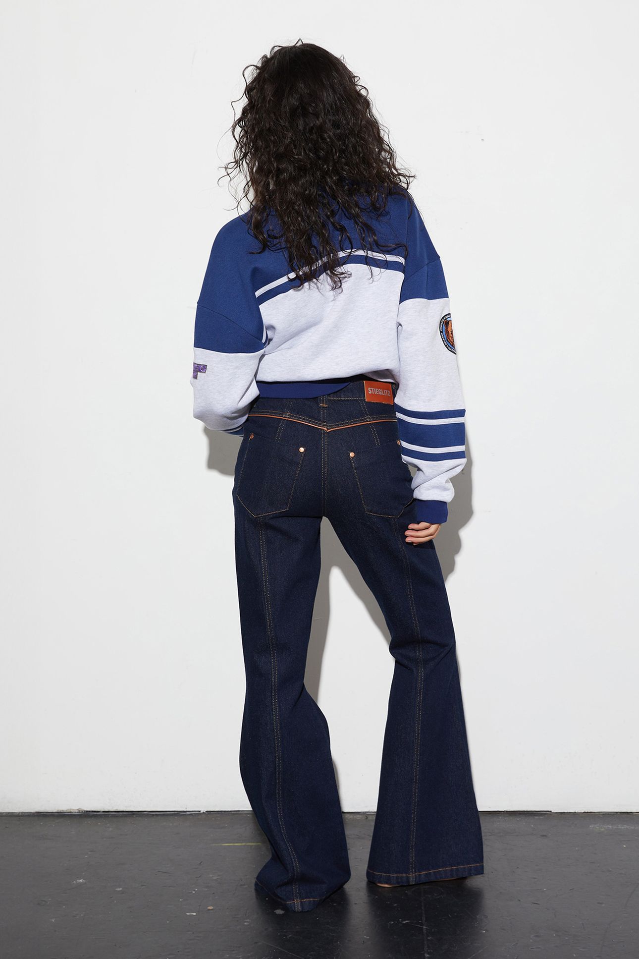 DARA FLARED JEANS DENIM BLUE 2