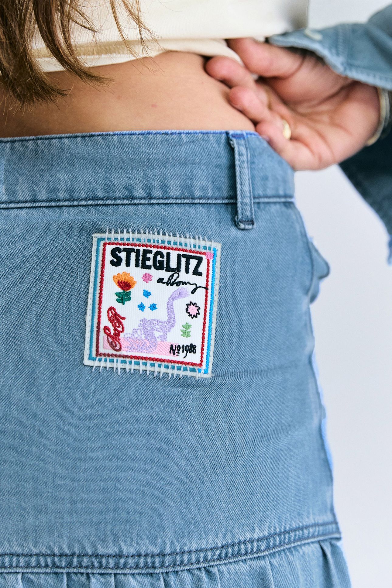 TINA DENIM SKIRT BLUE 8