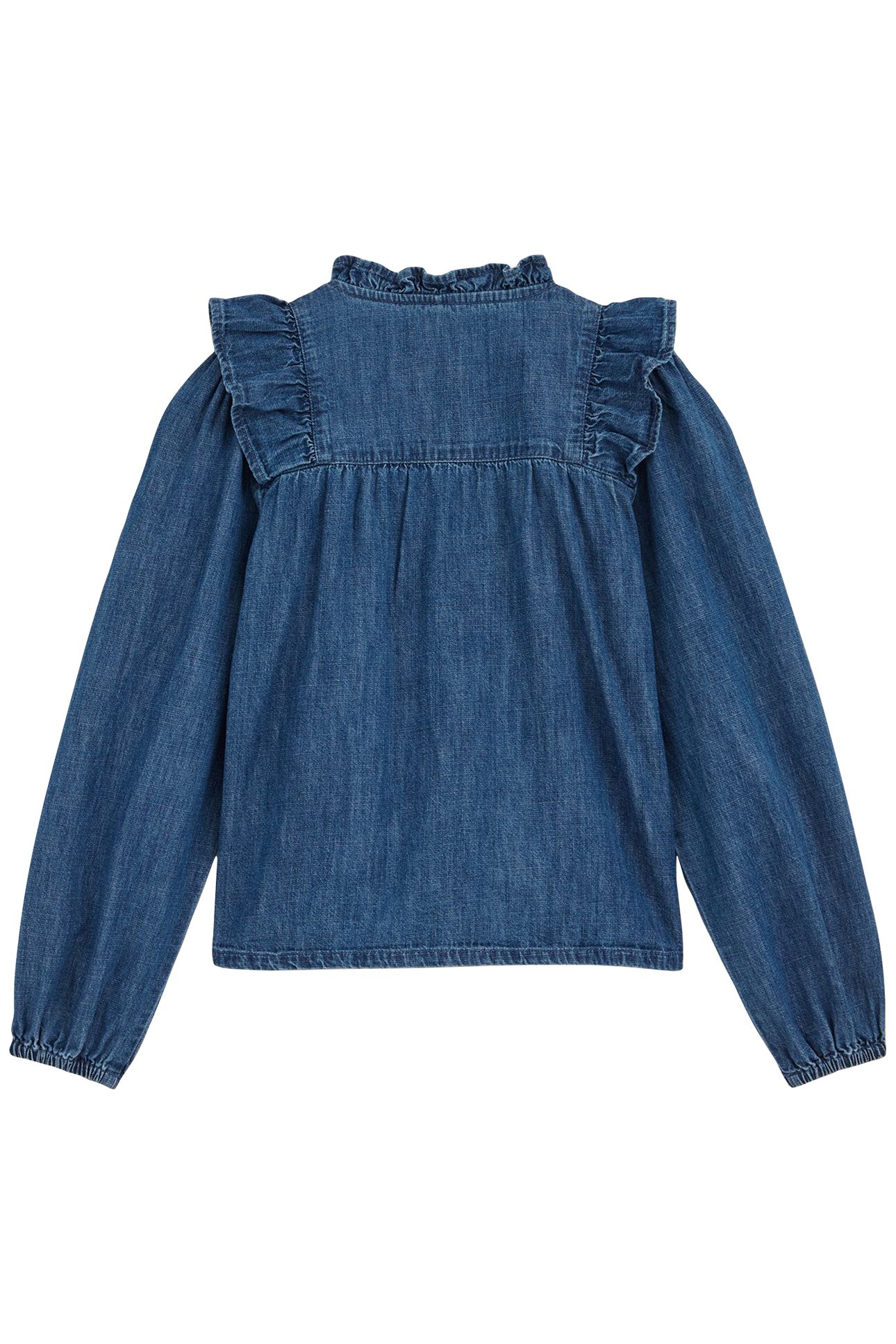 BLOUSE DARK BLUE 4