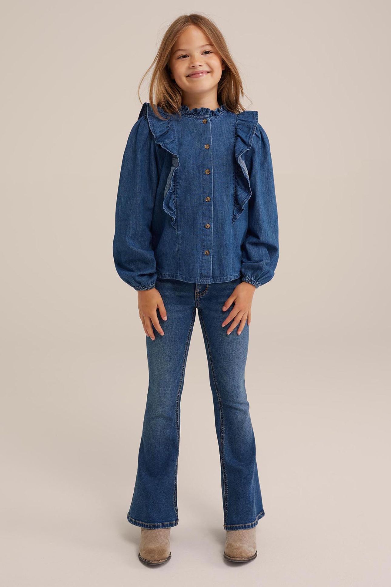 BLOUSE DARK BLUE 2