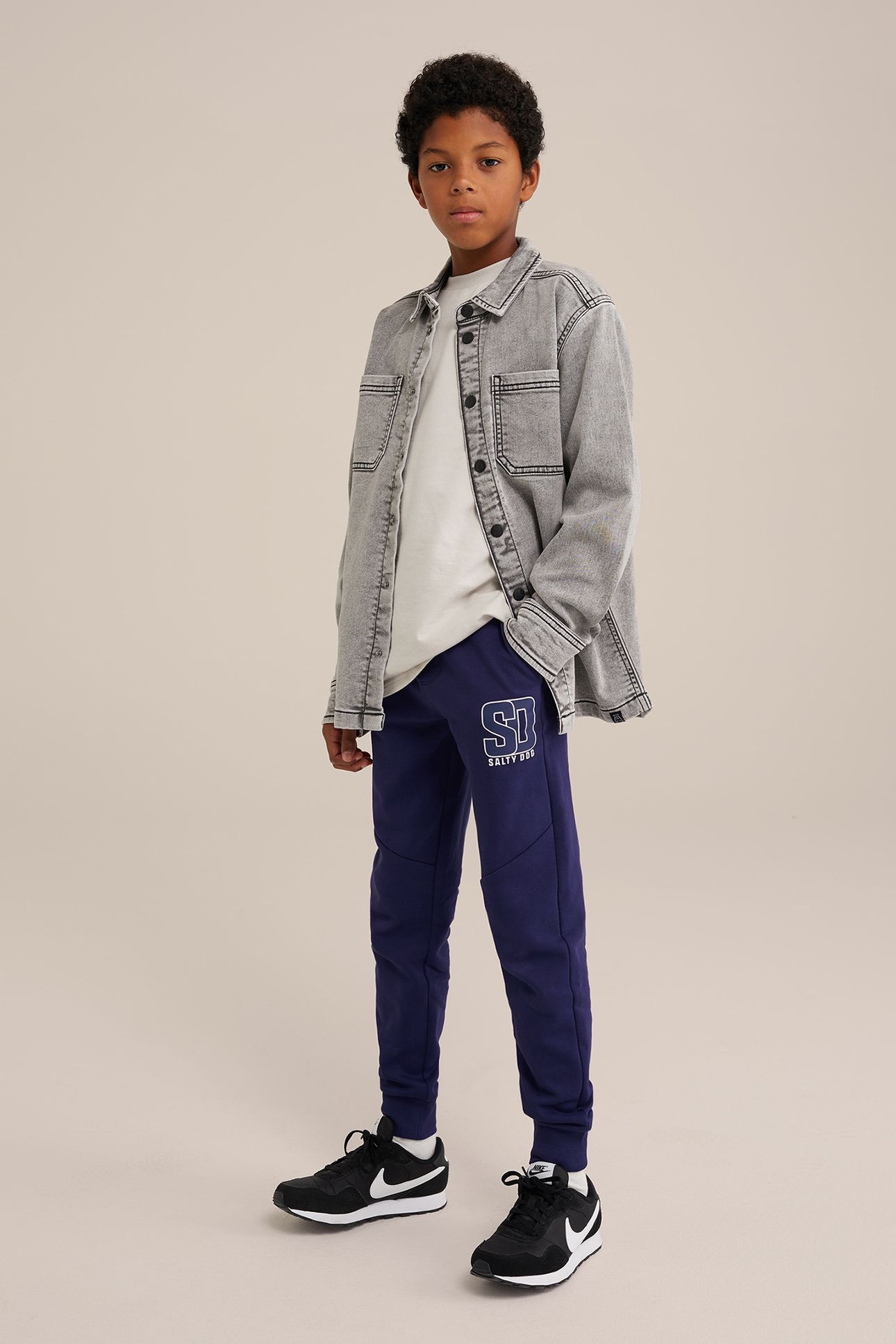 JOGGING PANTS DARK BLUE 2