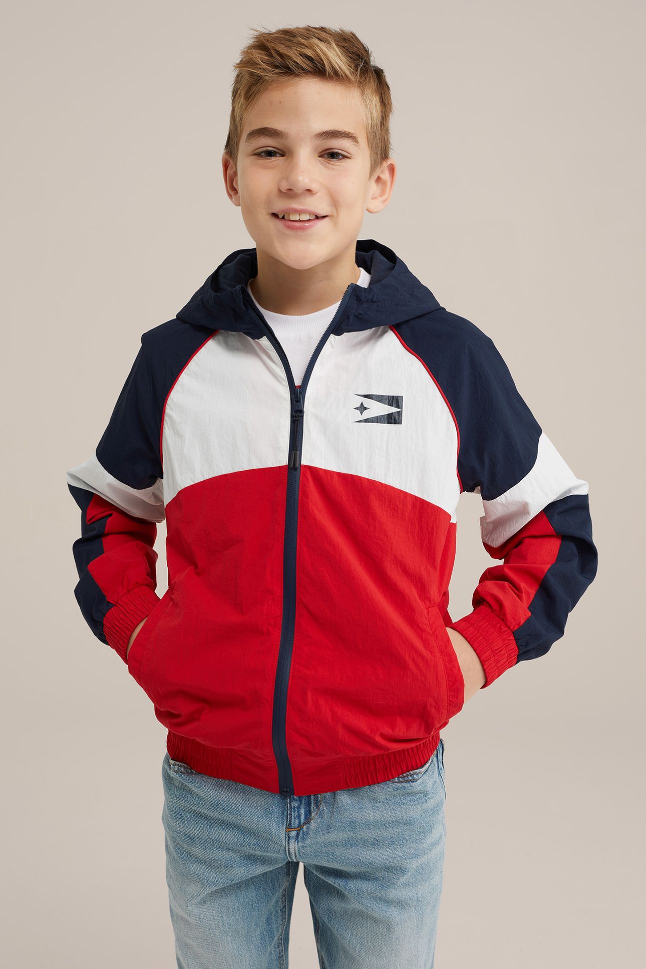 JACKET NORMAL LENGTH FIRE RED 1