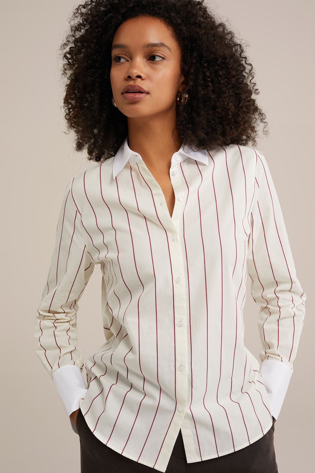 BLOUSE BURGUNDY RED 5