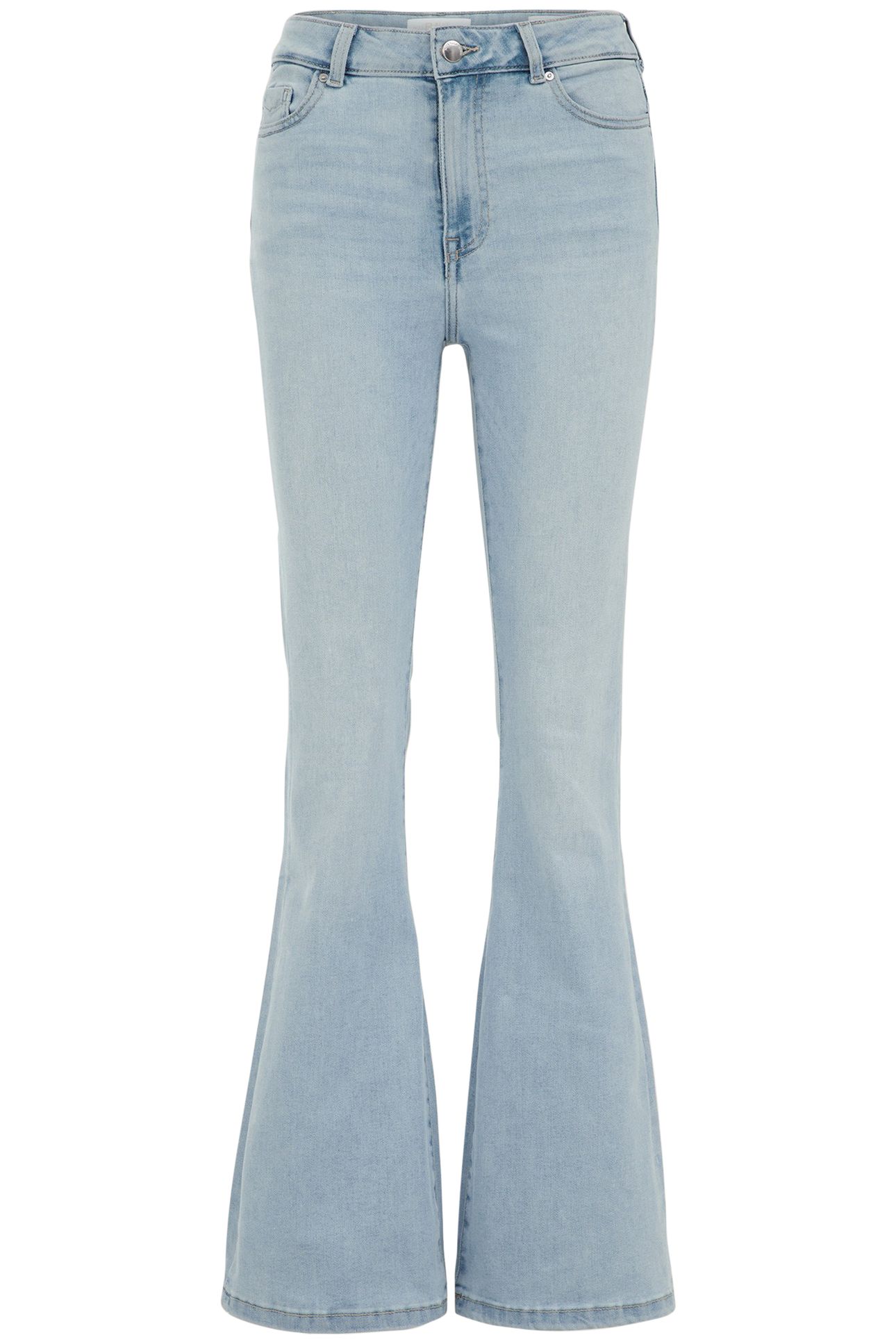 5-POCKET HIGH WAIST LIGHT BLUE 4