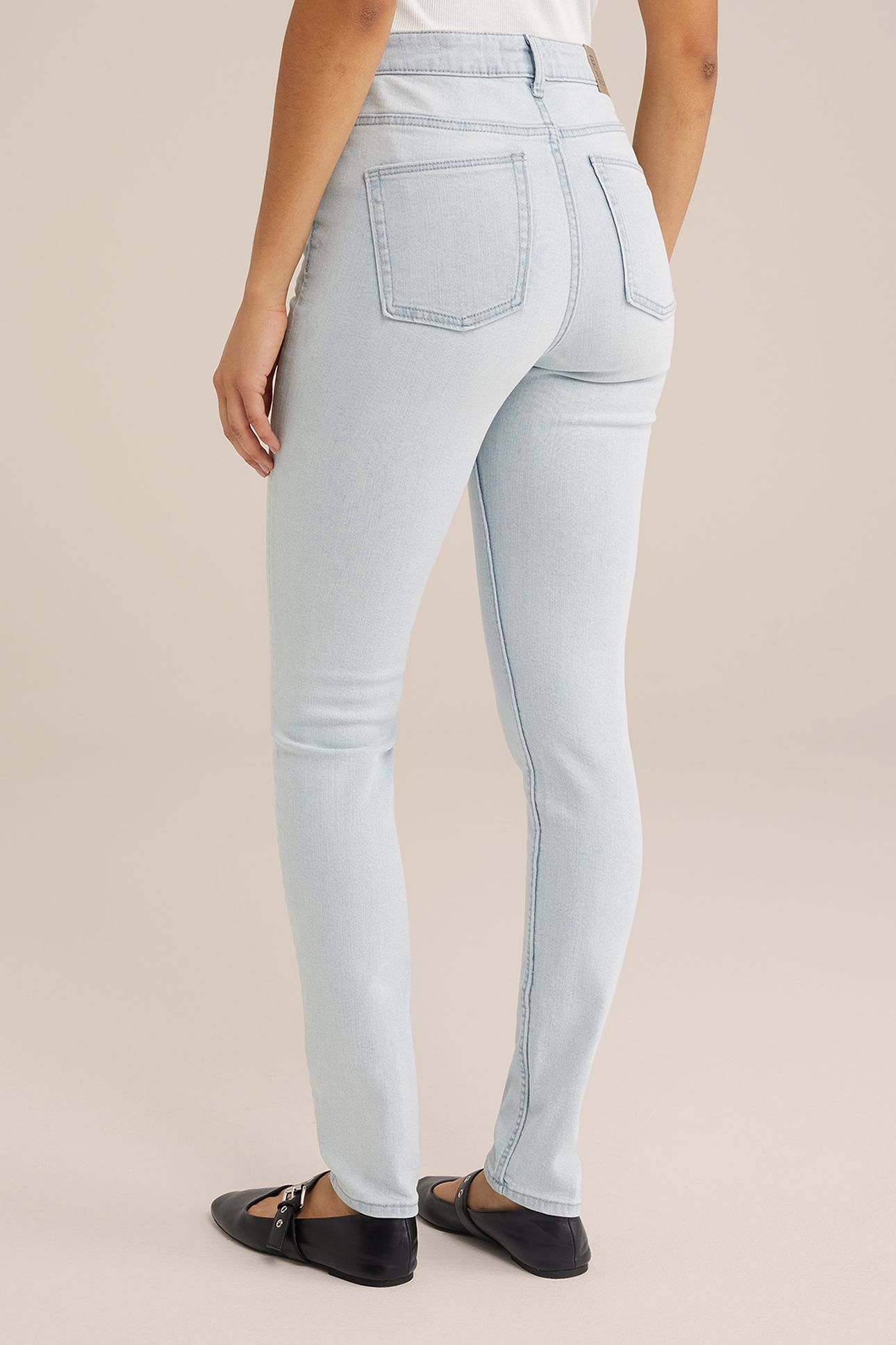 5-POCKET HIGH WAIST LIGHT BLUE 2