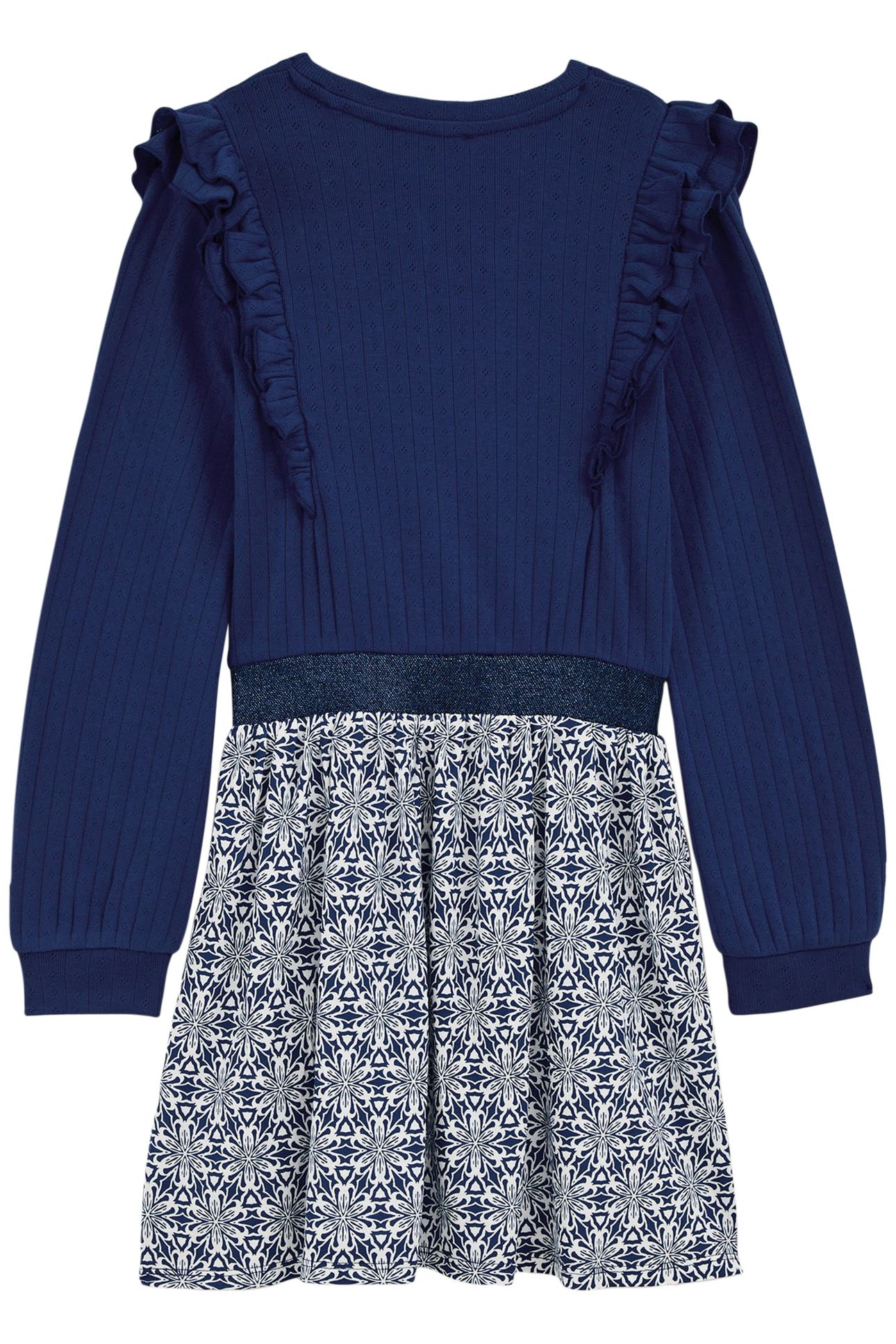 DRESS MID LENGTH DARK BLUE 4