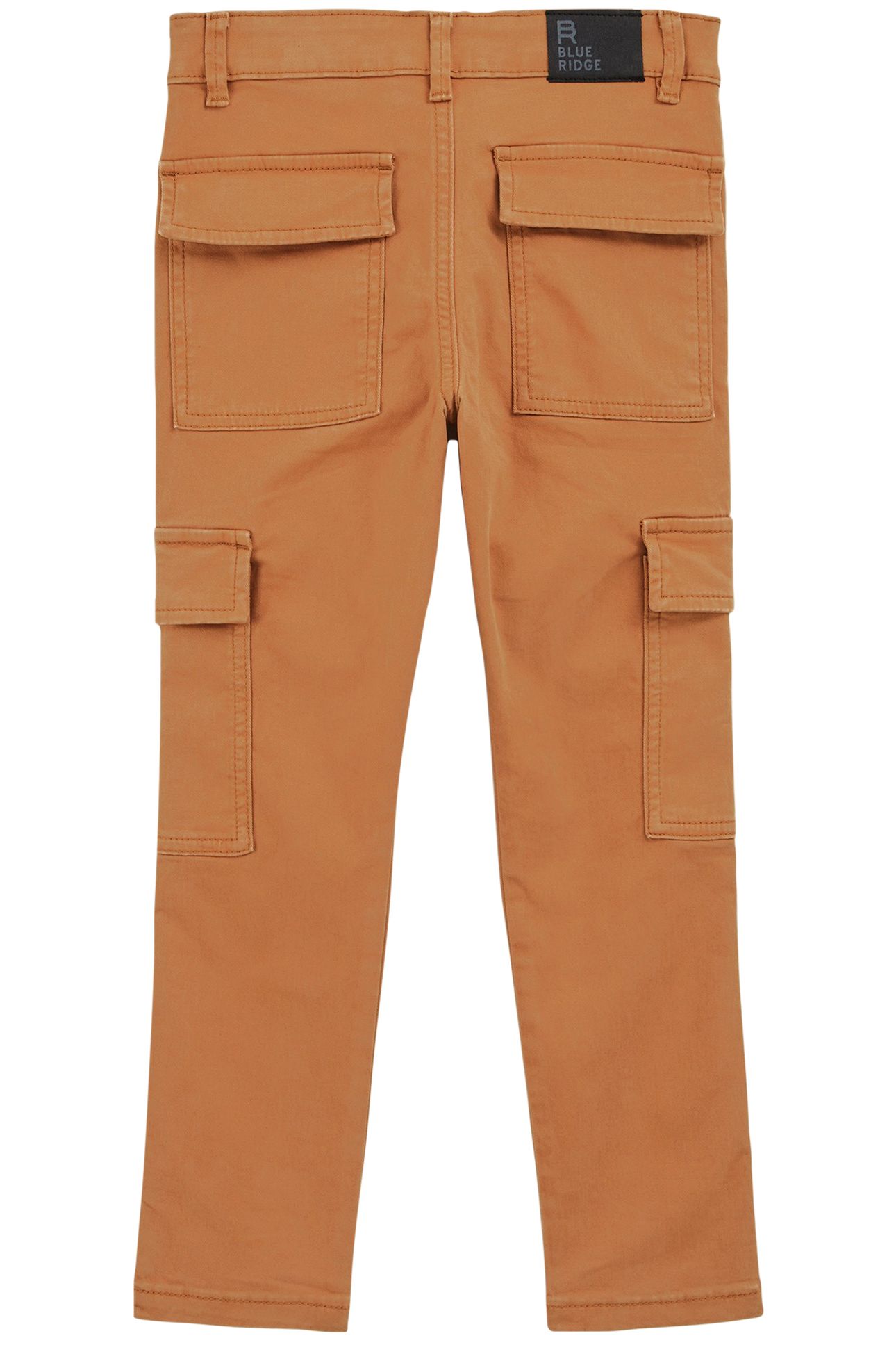 CARGO PANTS RUST BROWN 4