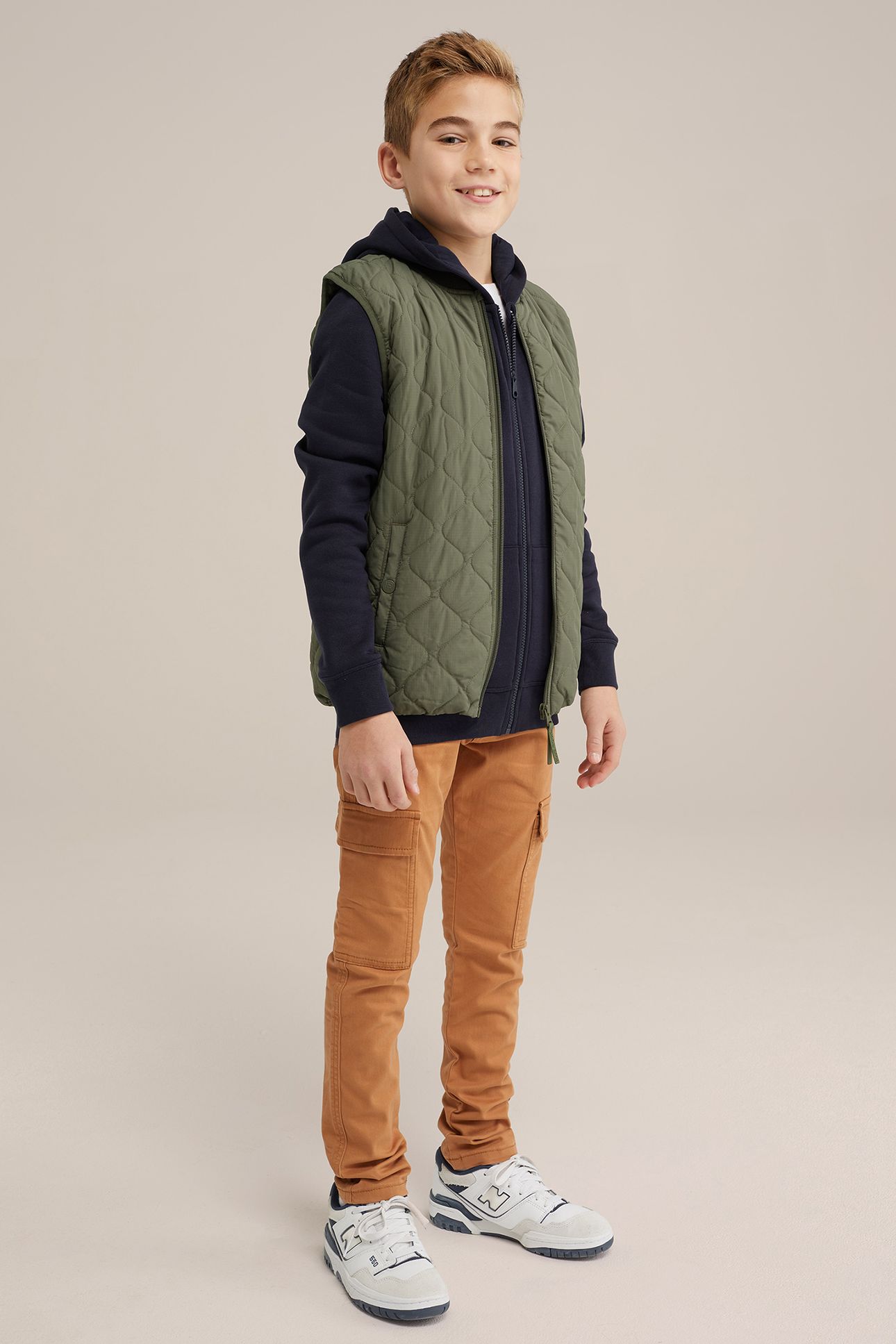 CARGO PANTS RUST BROWN 2
