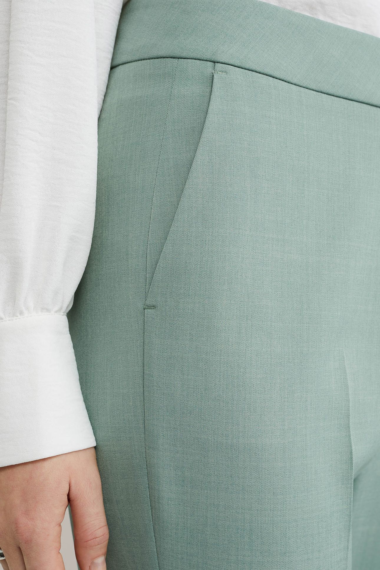 TROUSER PASTEL GREEN 5