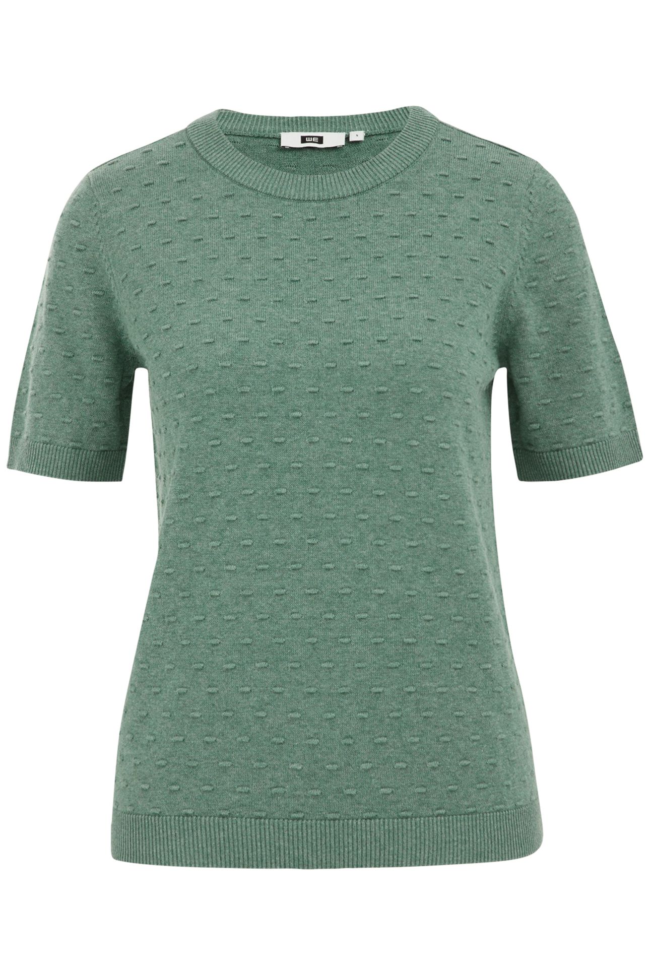 KNITTED PULLOVER LIGHT GREEN 4