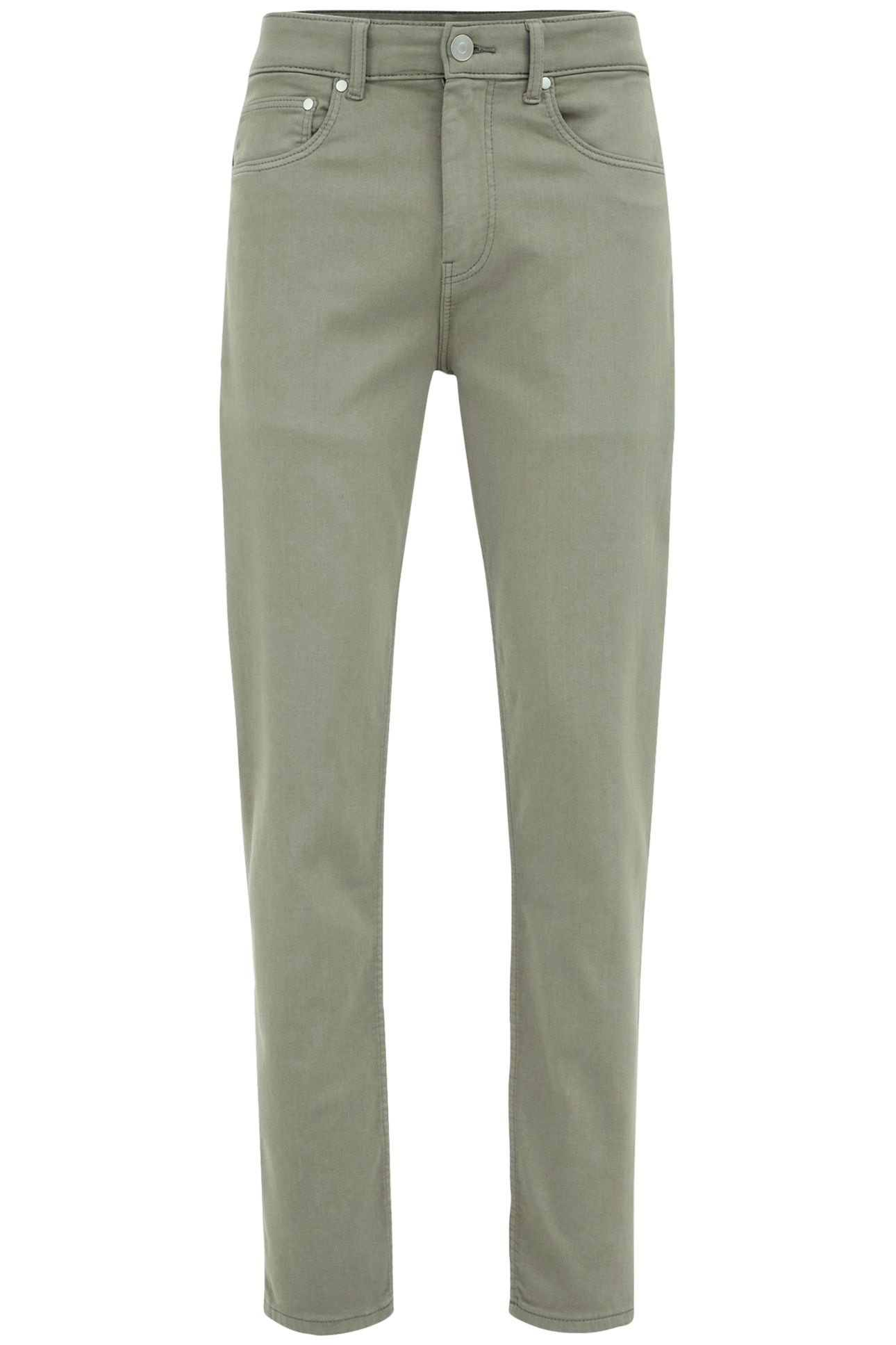 5-POCKET MID WAIST LIGHT GREEN 4