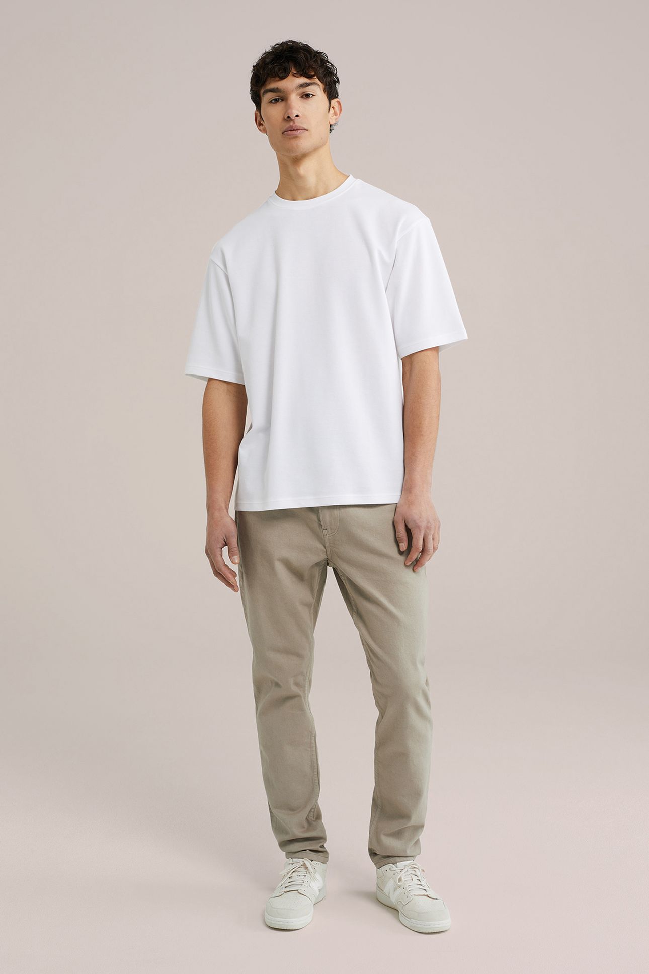 5-POCKET MID WAIST LIGHT BROWN 3