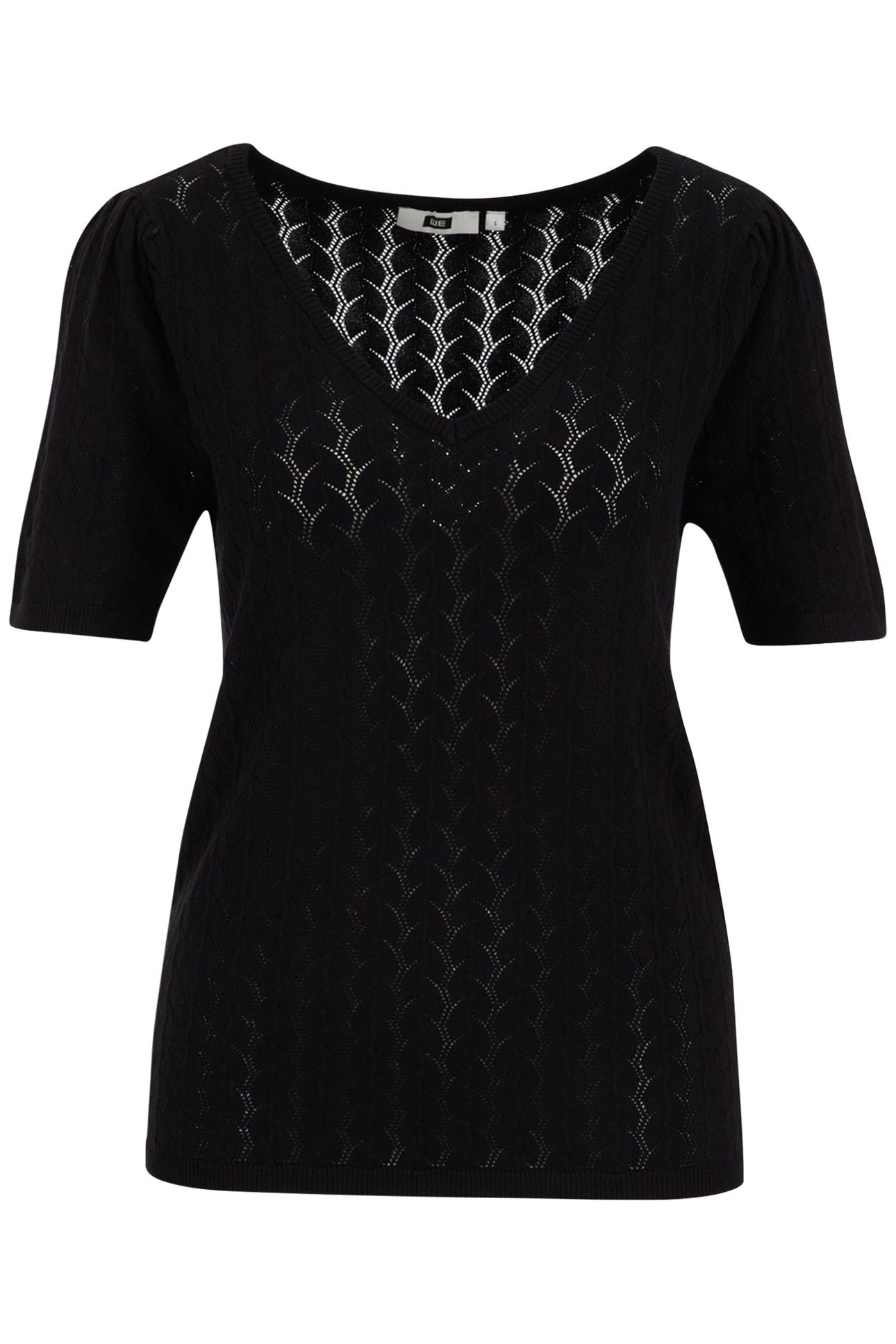 KNITTED PULLOVER BLACK 4