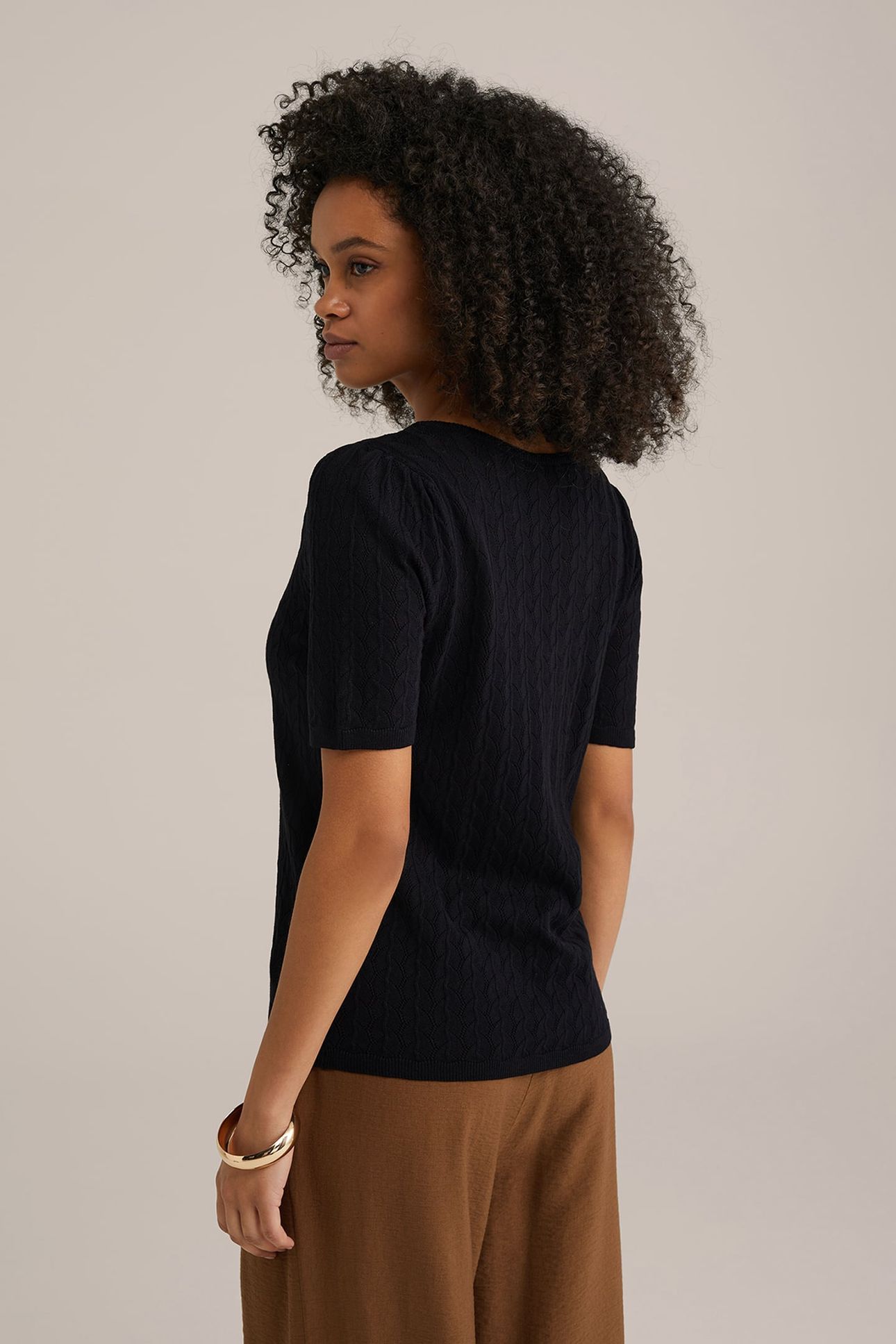 KNITTED PULLOVER BLACK 2
