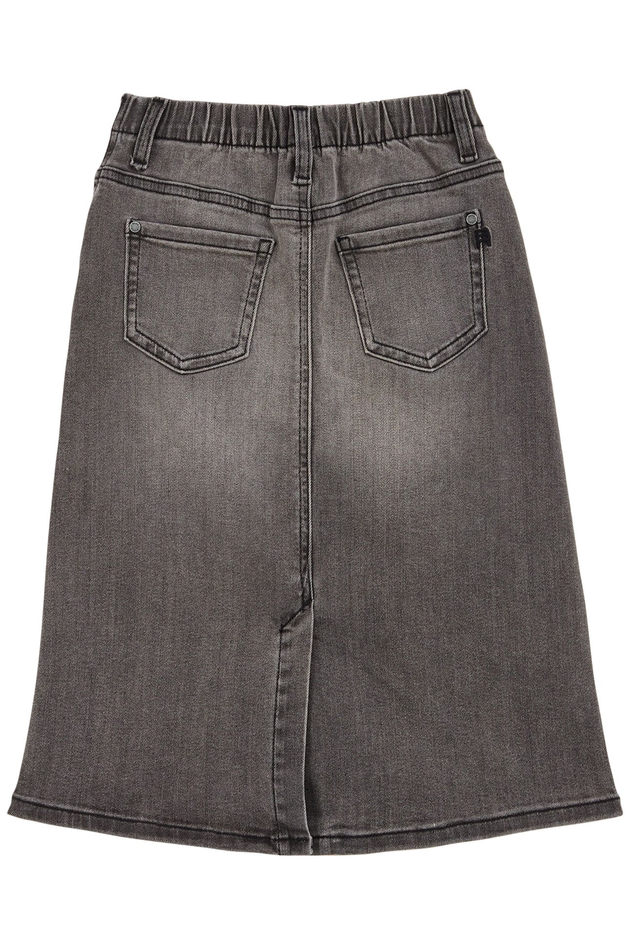 SKIRT MEDIUM LENGTH BLENDED DARK GREY 4