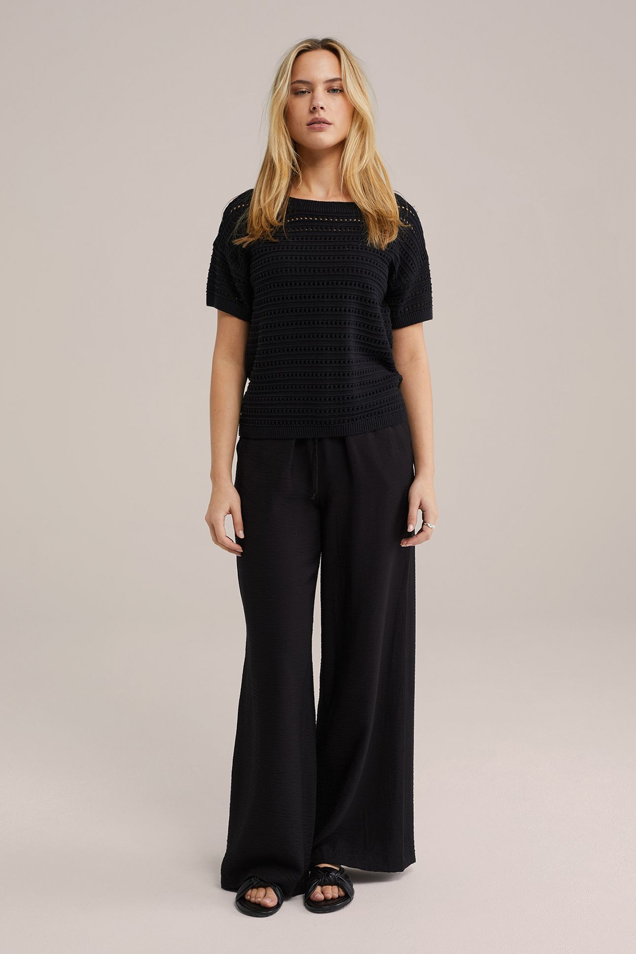 KNITTED PULLOVER BLACK 3