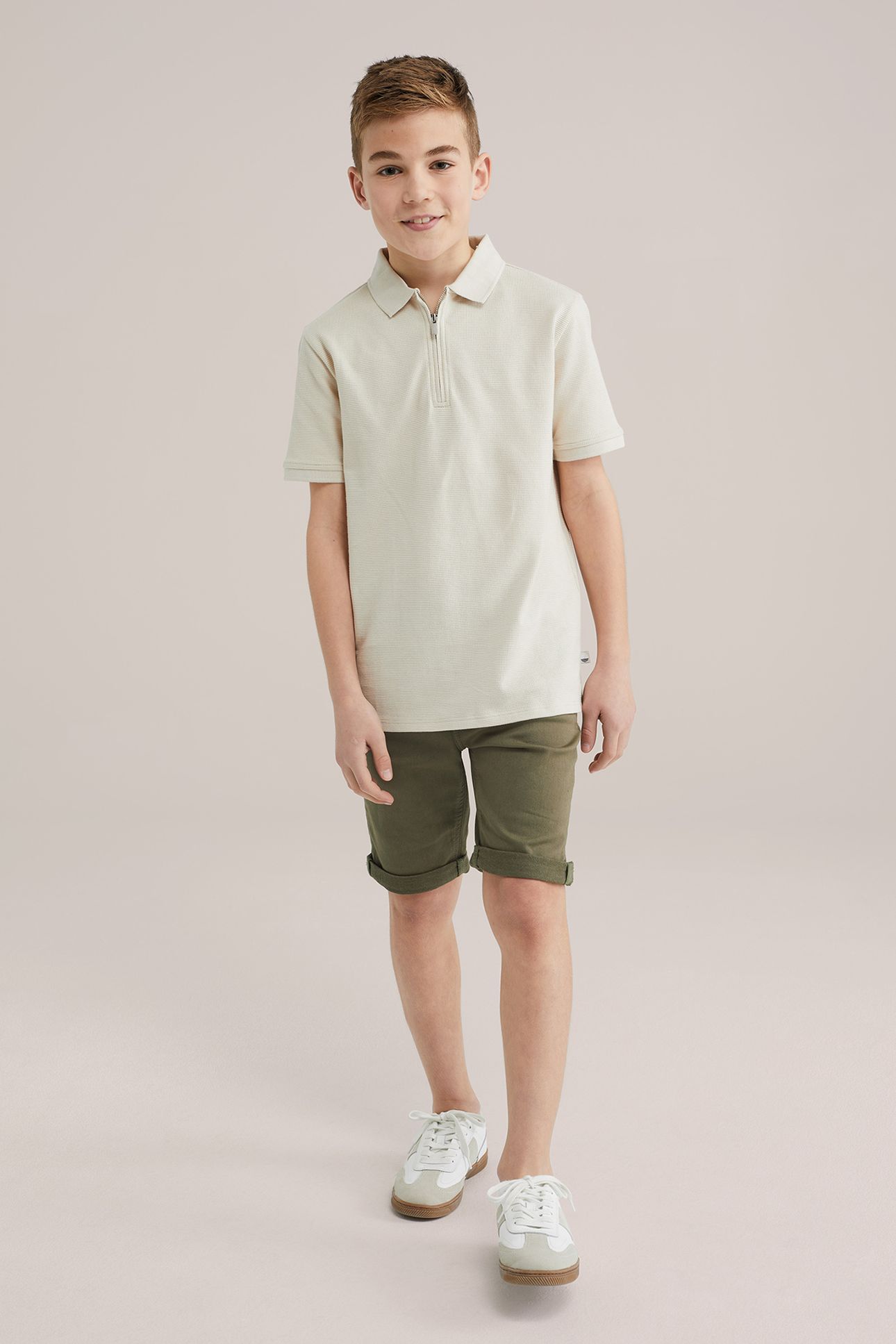 5-POCKET MID WAIST KHAKI 2