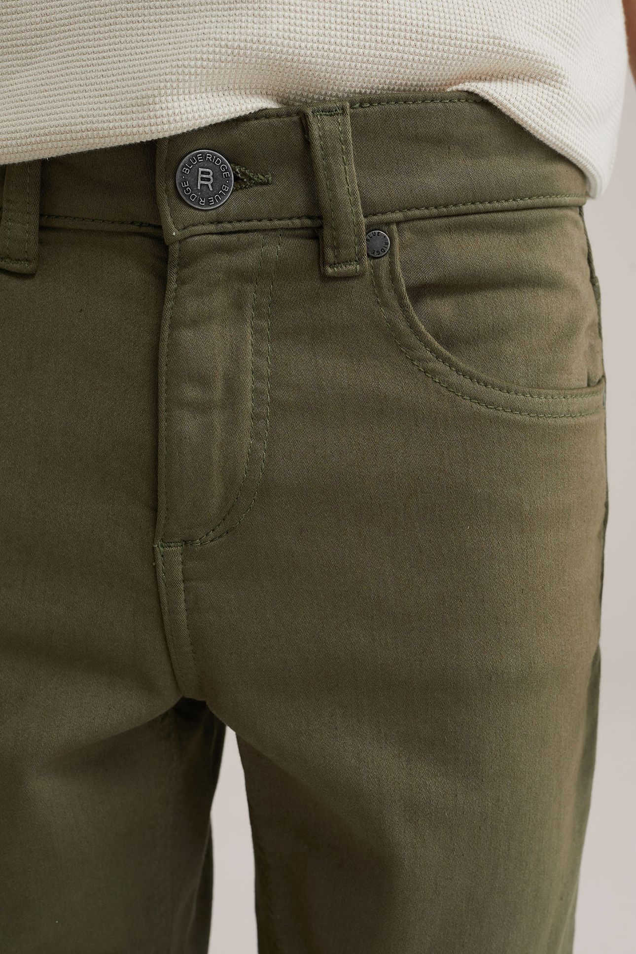 5-POCKET MID WAIST KHAKI 5