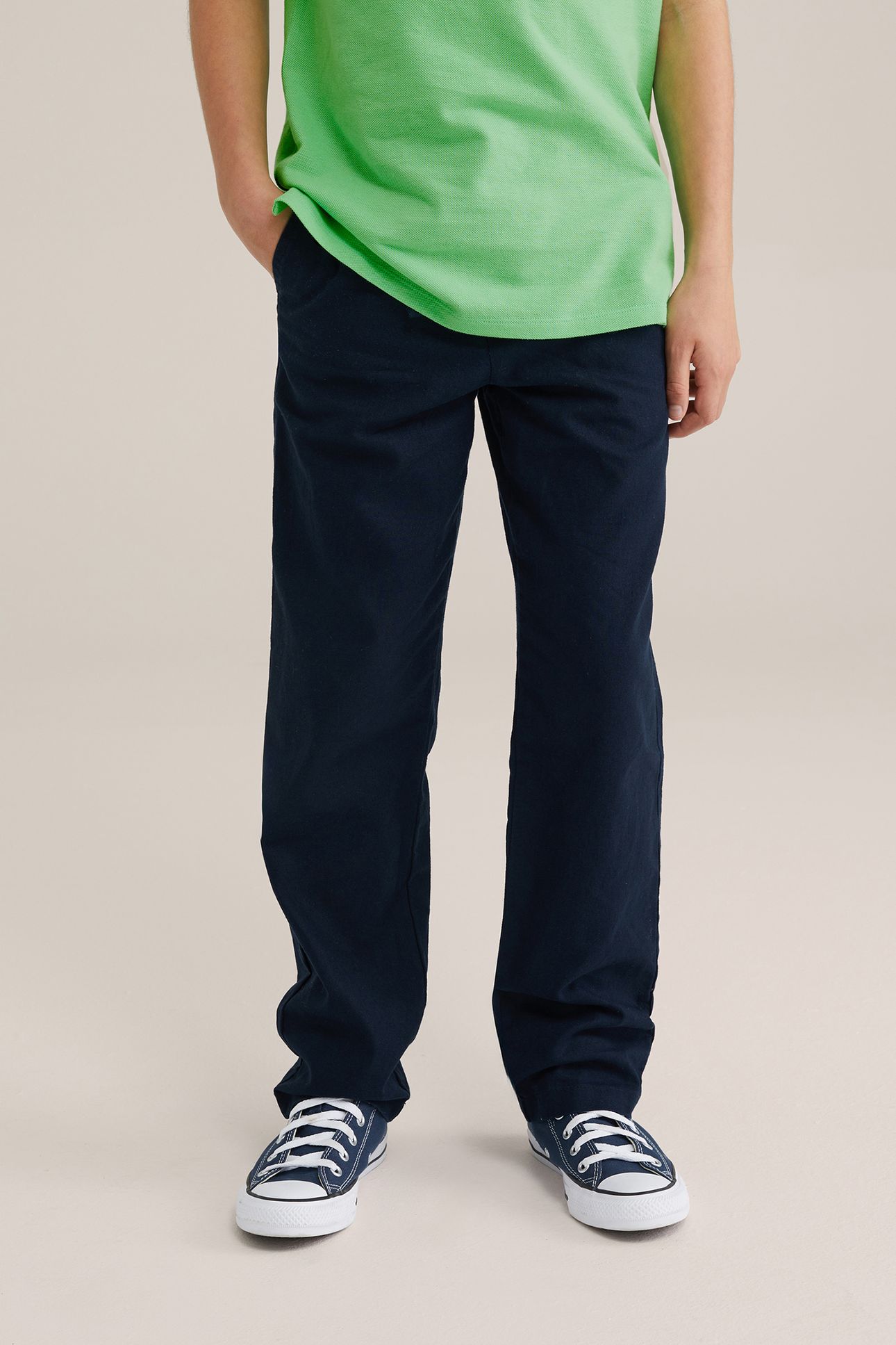CHINO NAVY BLUE 1
