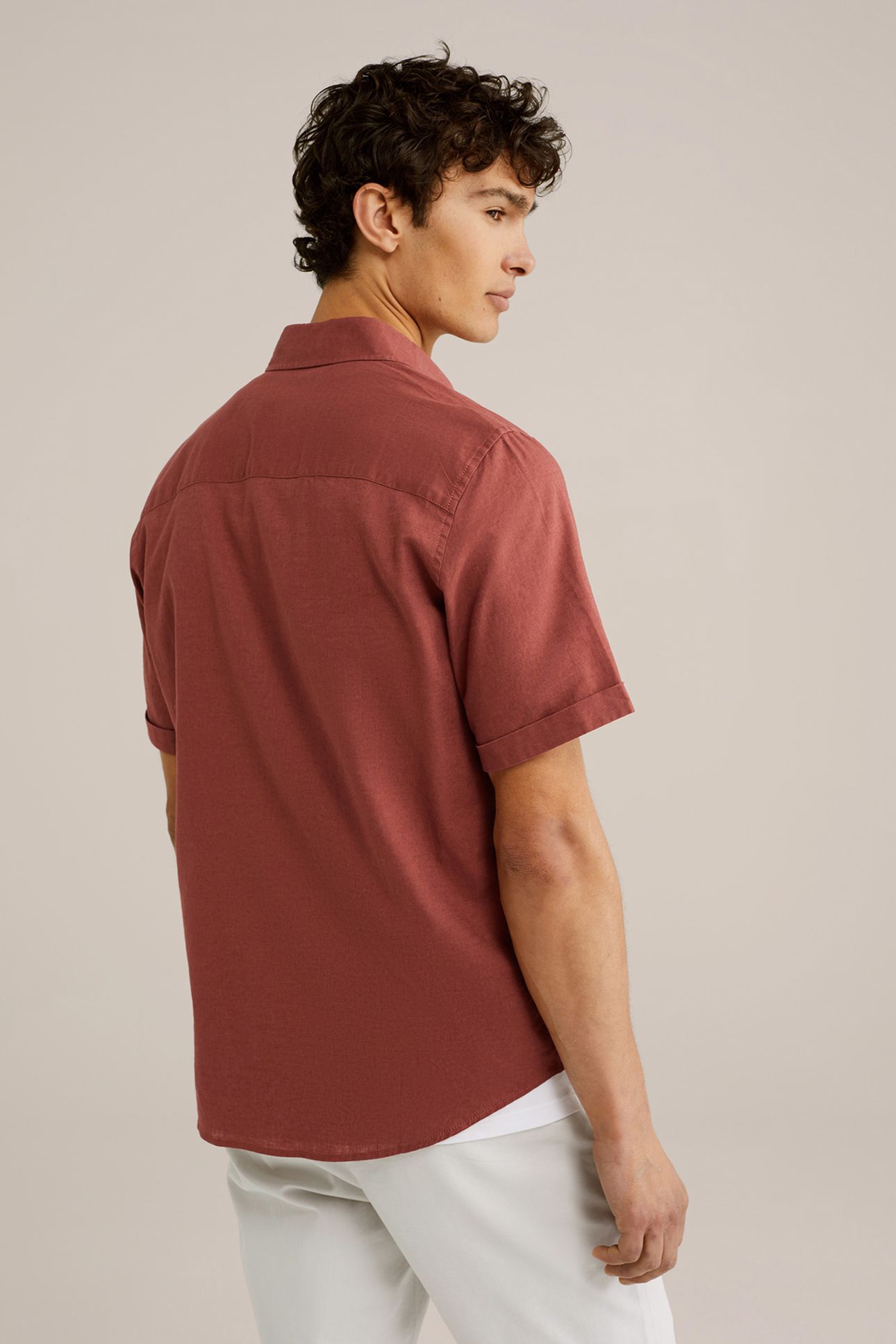 SHIRT RUST BROWN 2