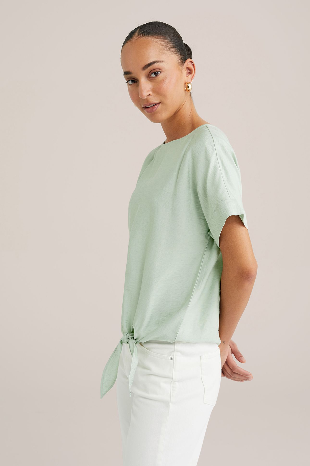 T-SHIRT MINT GREEN 1
